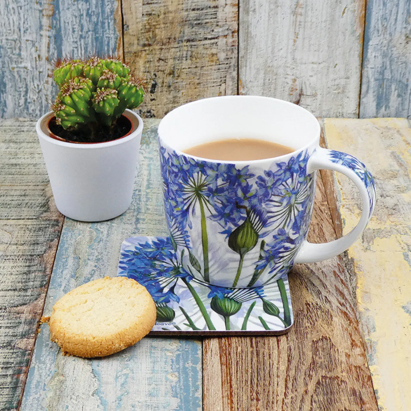 Agapanthus Bone China Mug (Boxed)