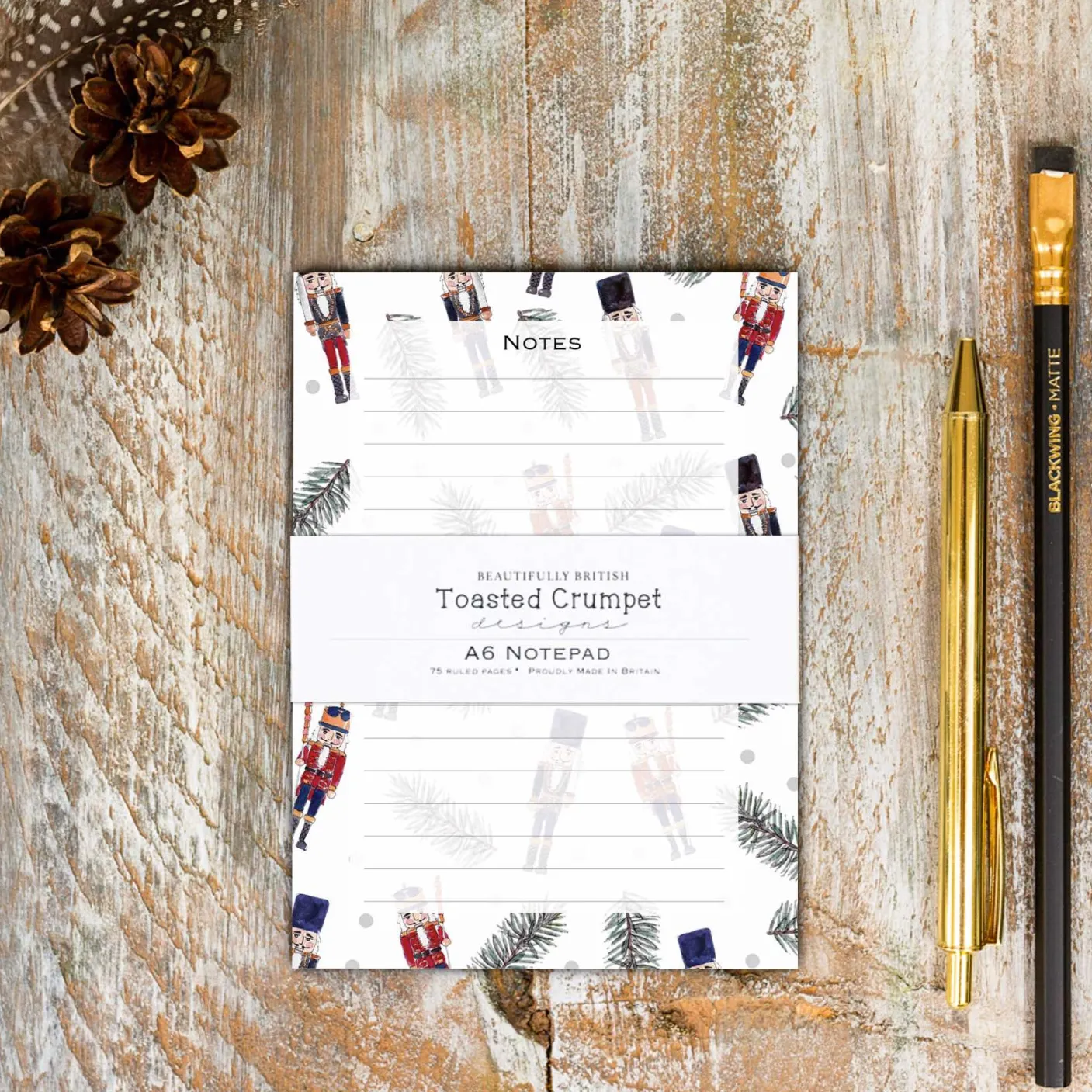 Nutcracker A6 Jotter Notepad