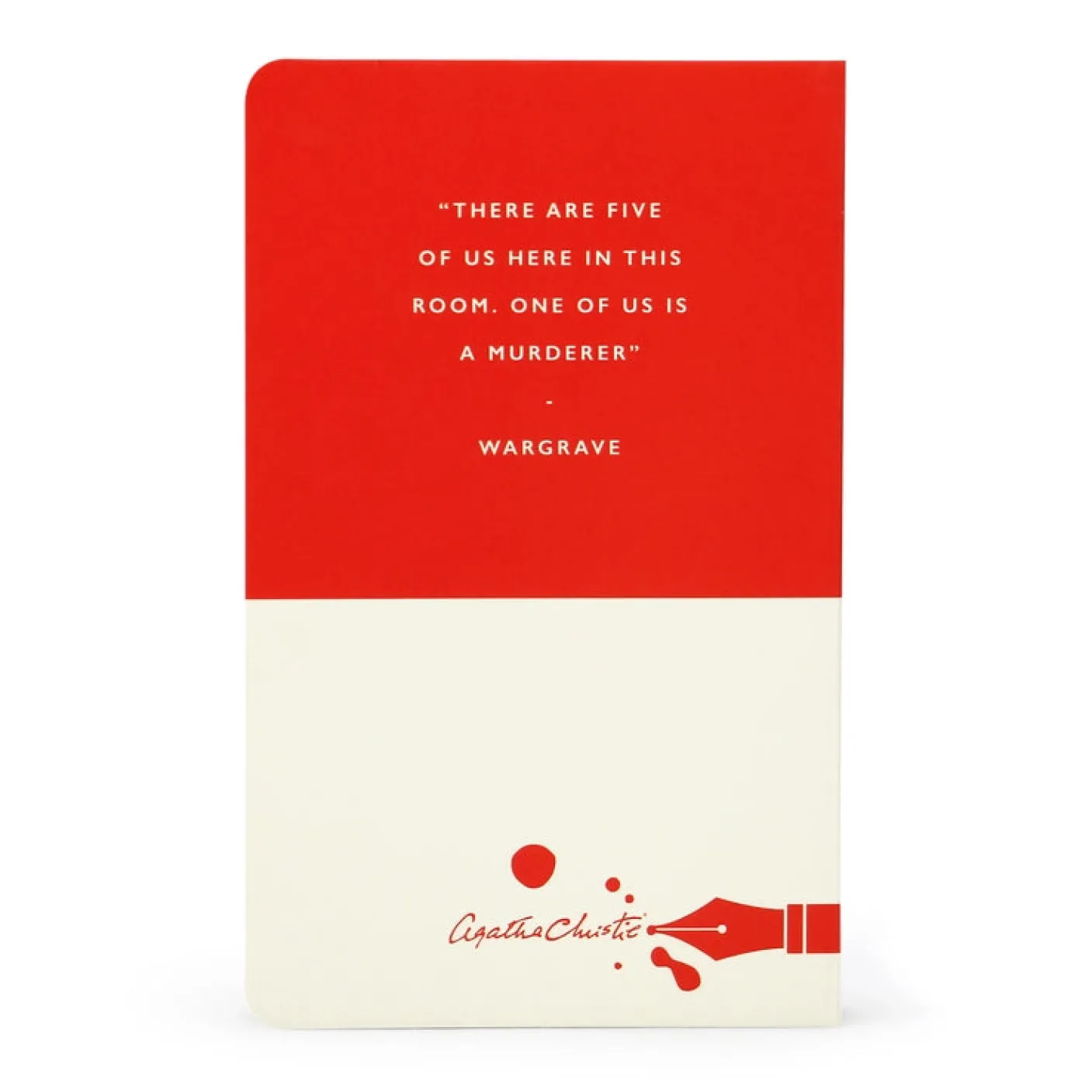 Agatha Christie "And Then There Were None" Pocket Notebook