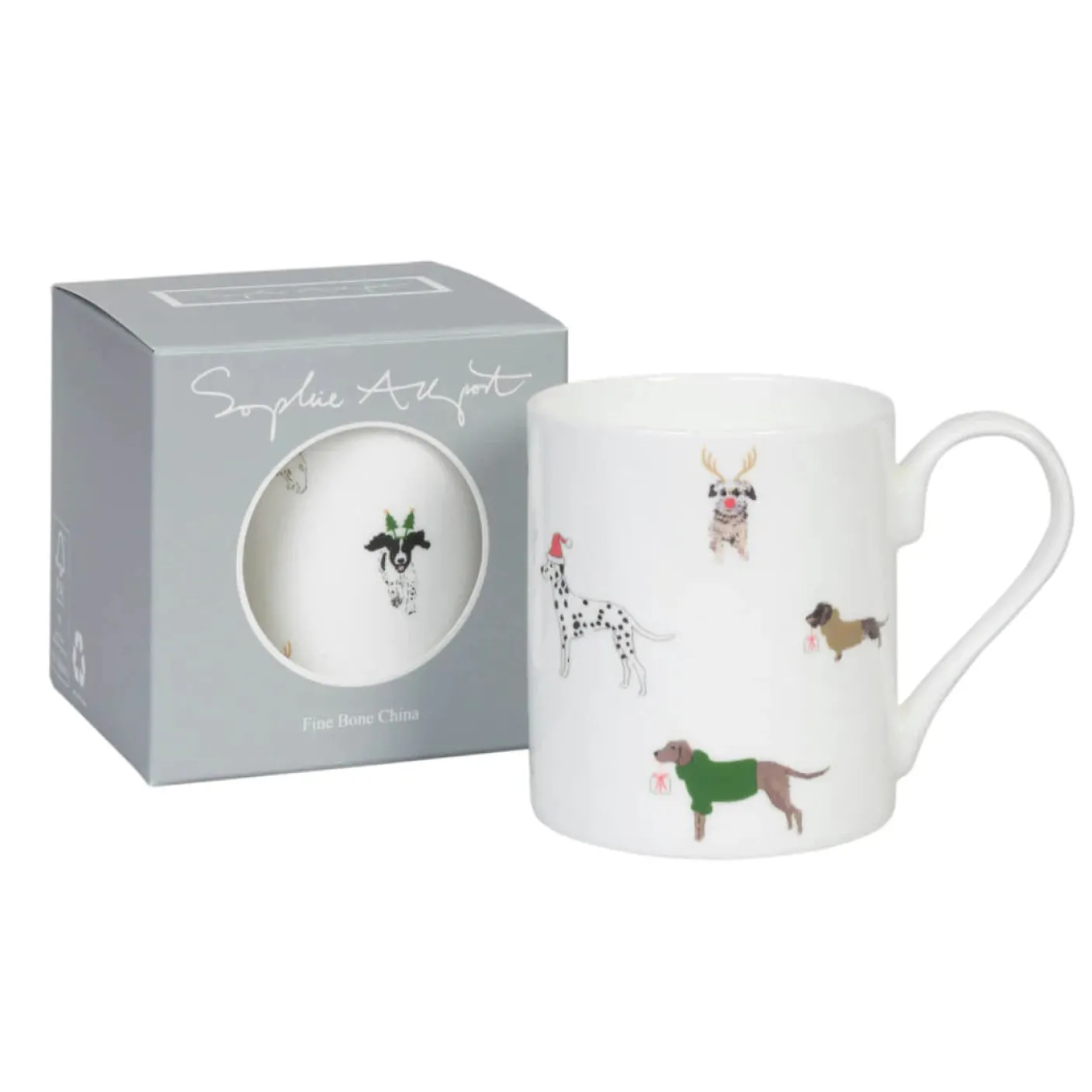 Christmas Dogs Mug