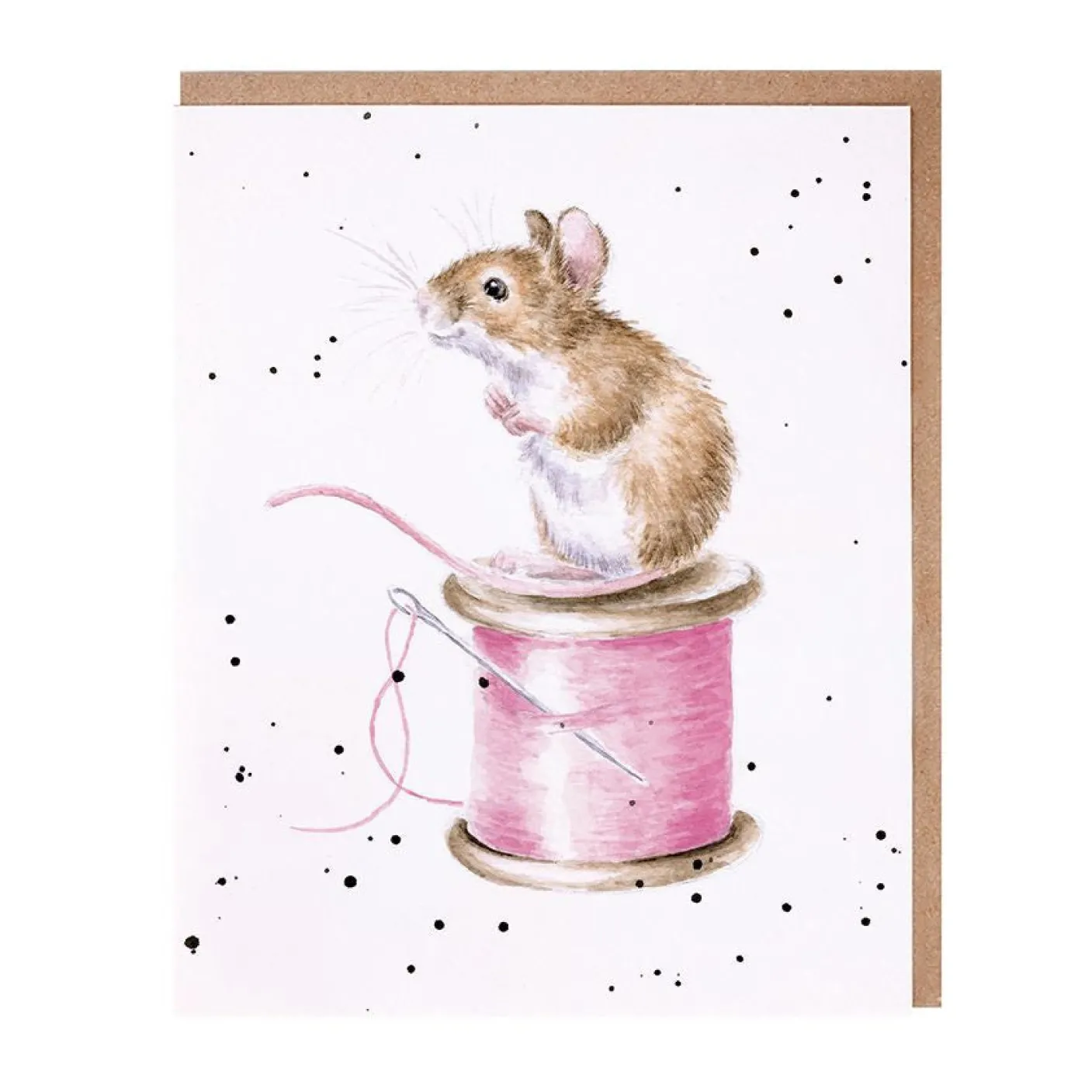 'Sew it Begins' Blank Greetings Card