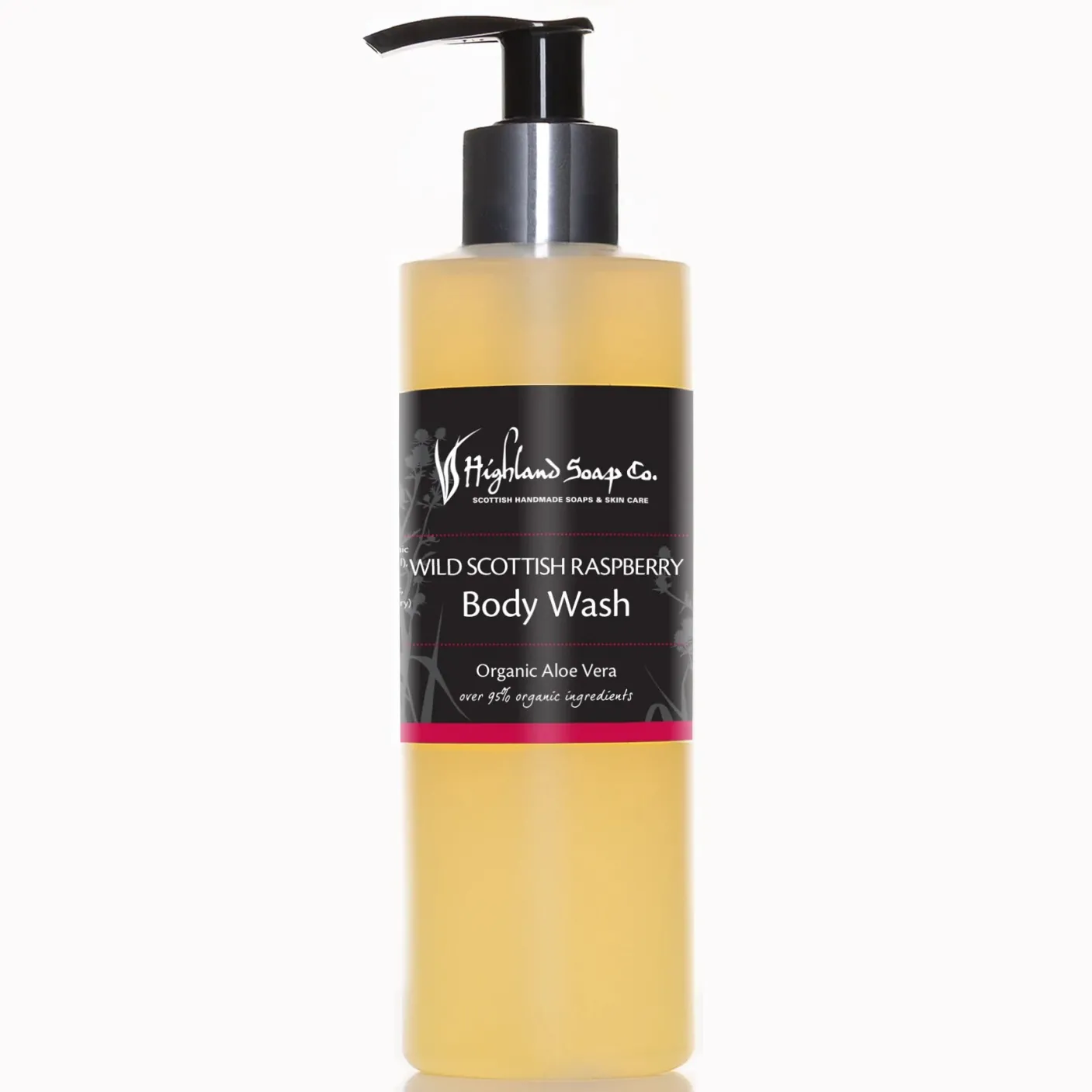 Wild Scottish Raspberry Aloe Vera Body Wash 250ml