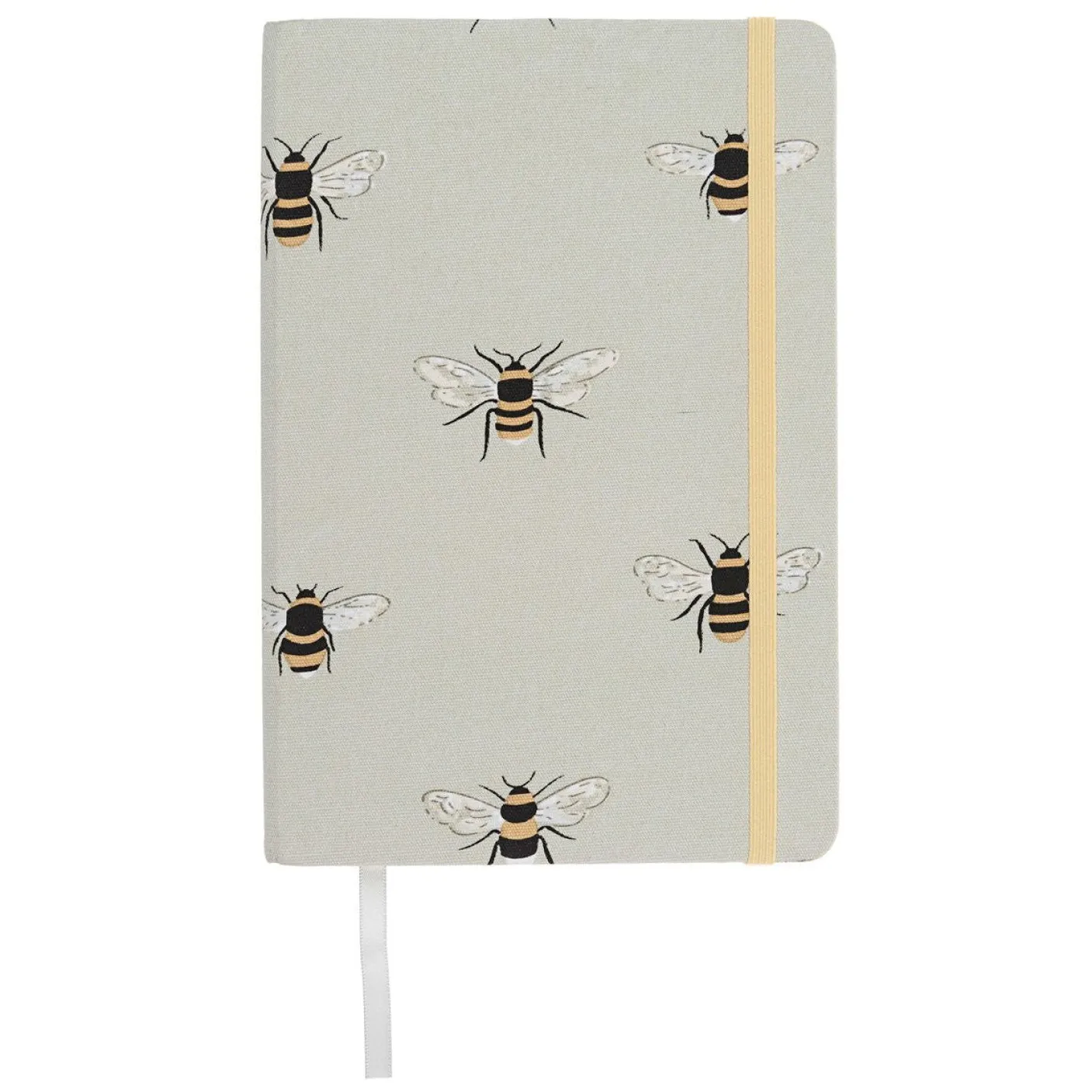 Bees A5 Fabric Notebook