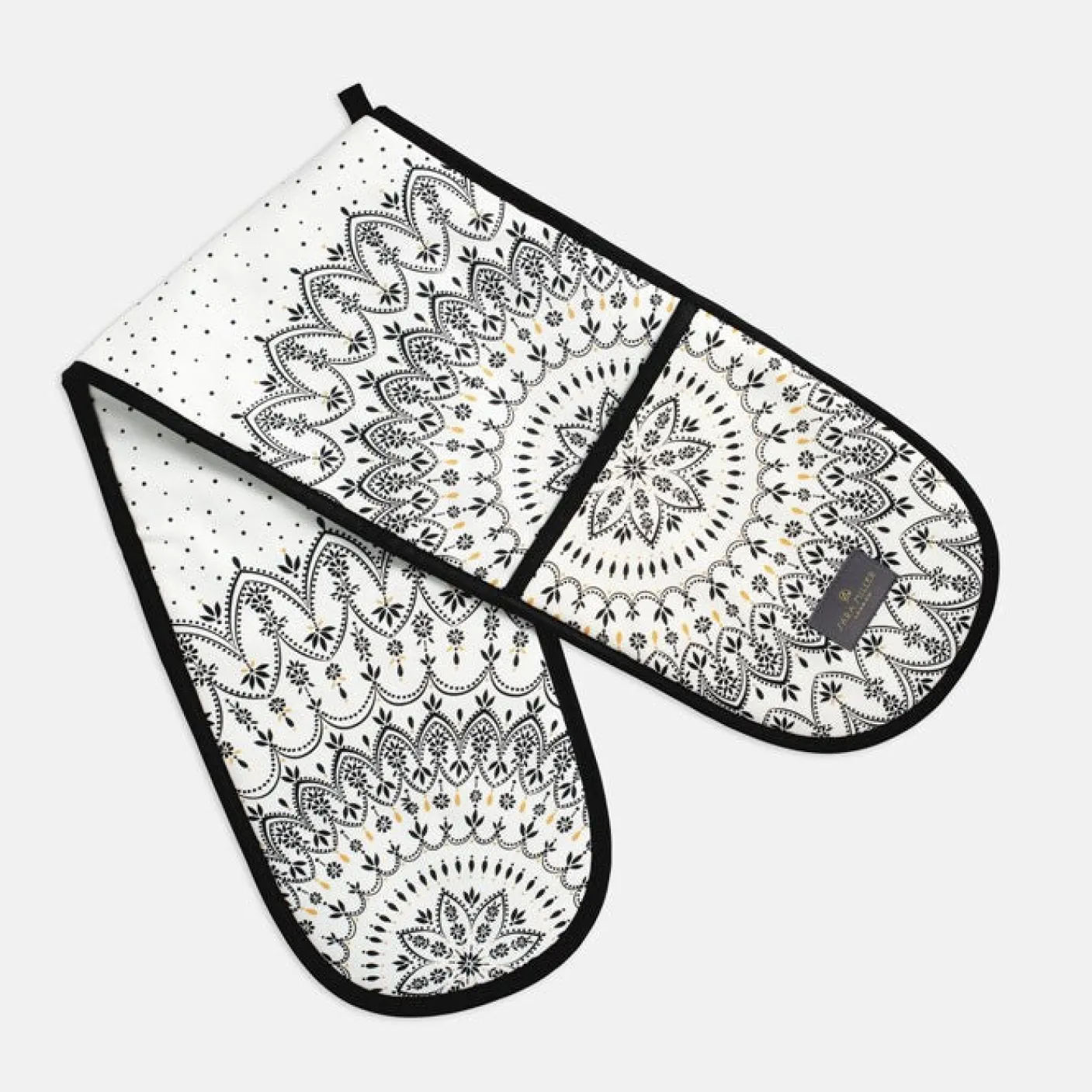 Sara Miller Artisanne Noir Double Oven Glove