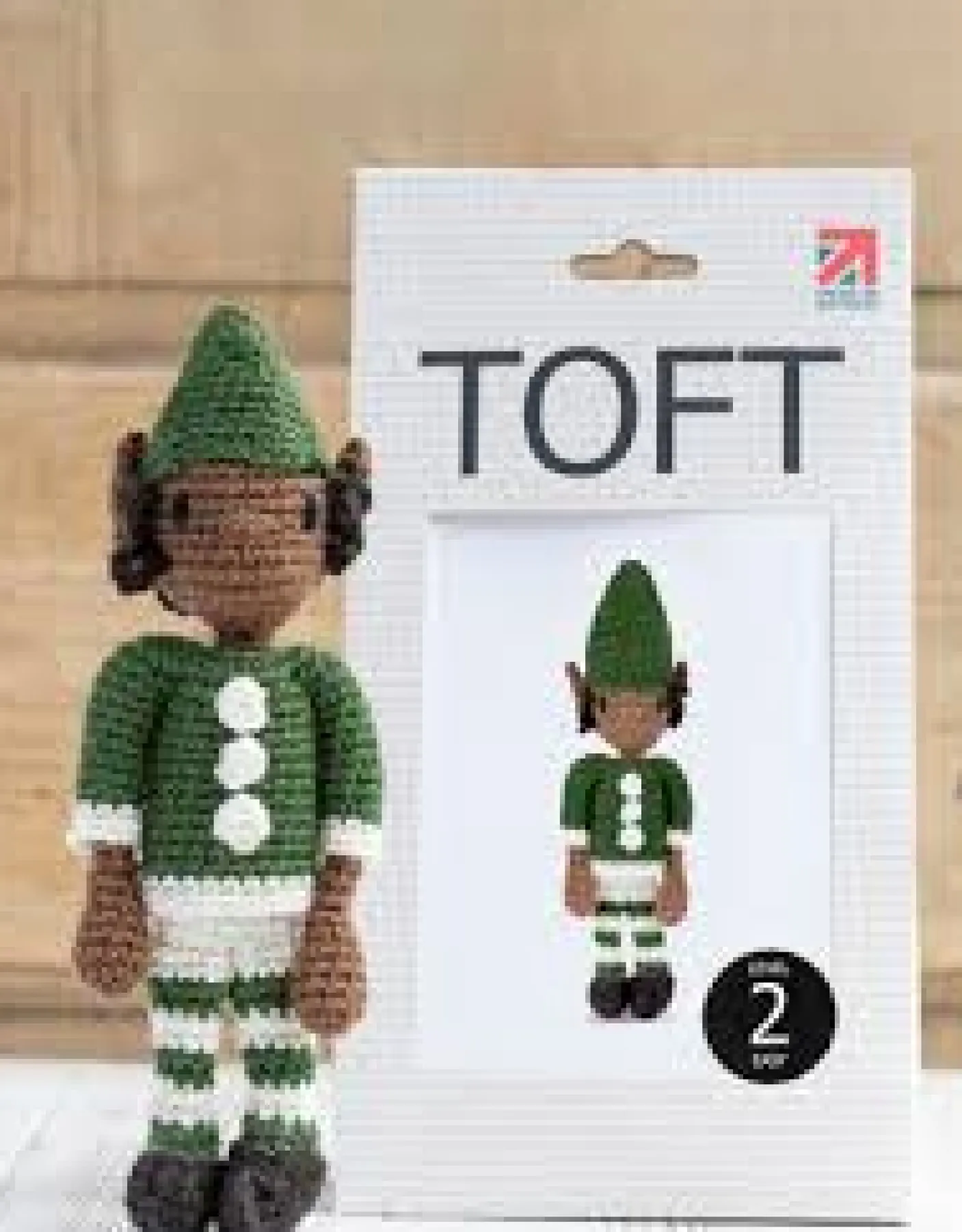 Green Elf Doll Crochet Kit
