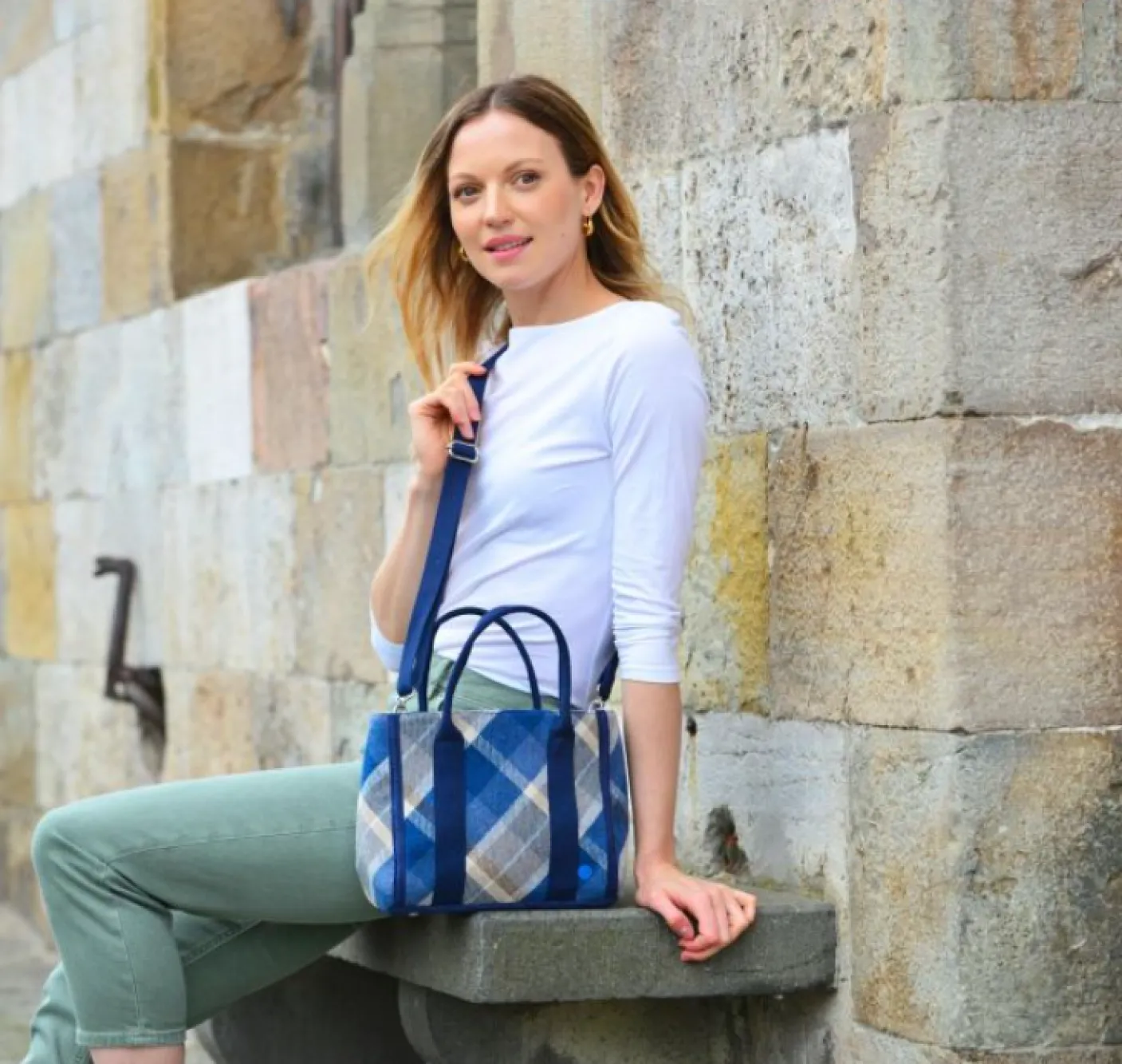 Tantallon Tweed Small Tote