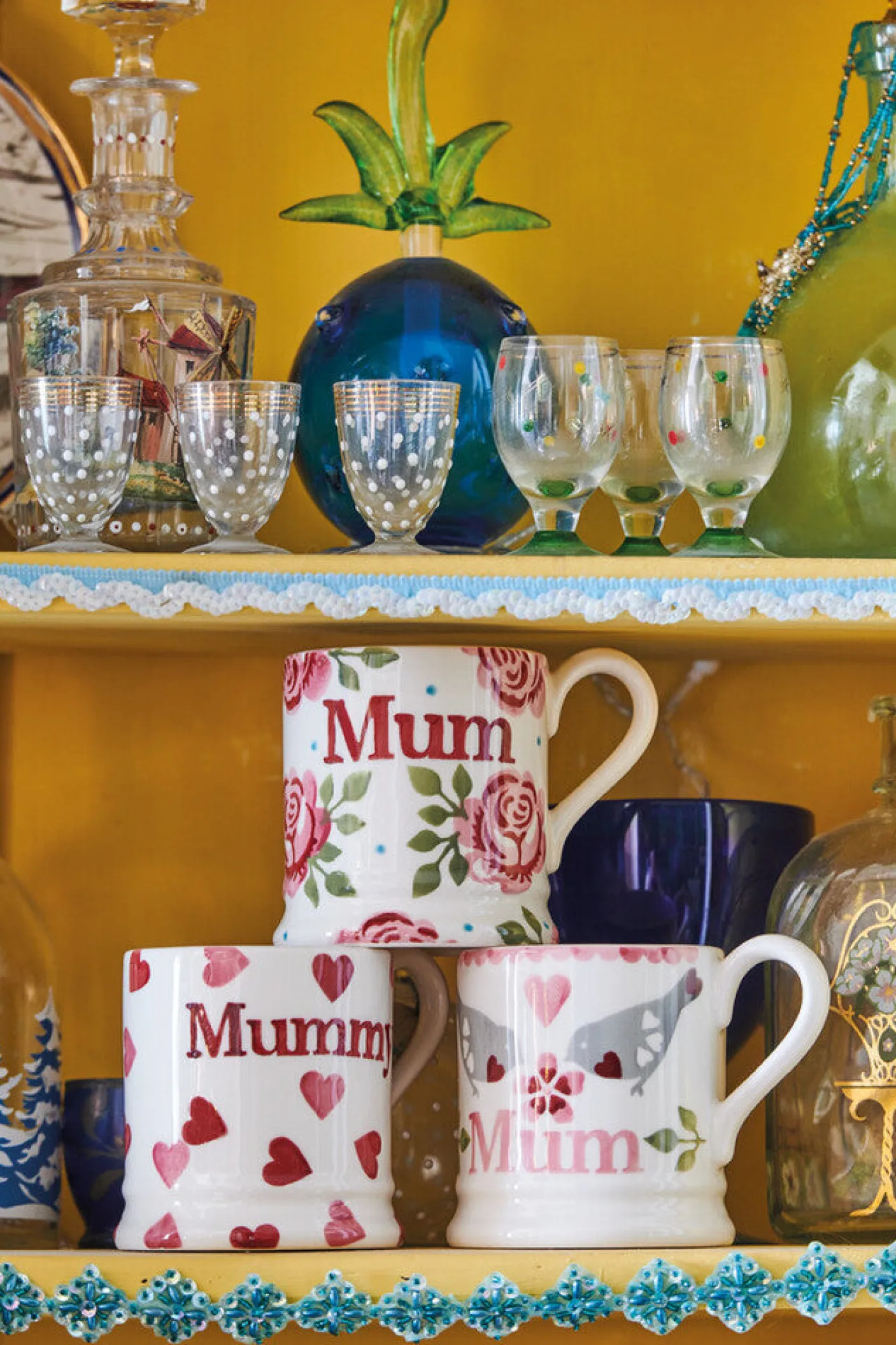 Lovebirds Mum 1/2 Pint Mug