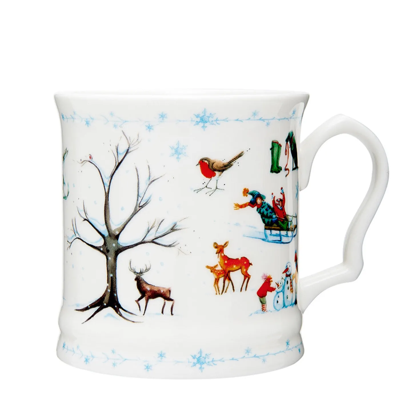 English Tankard Mug - Winter