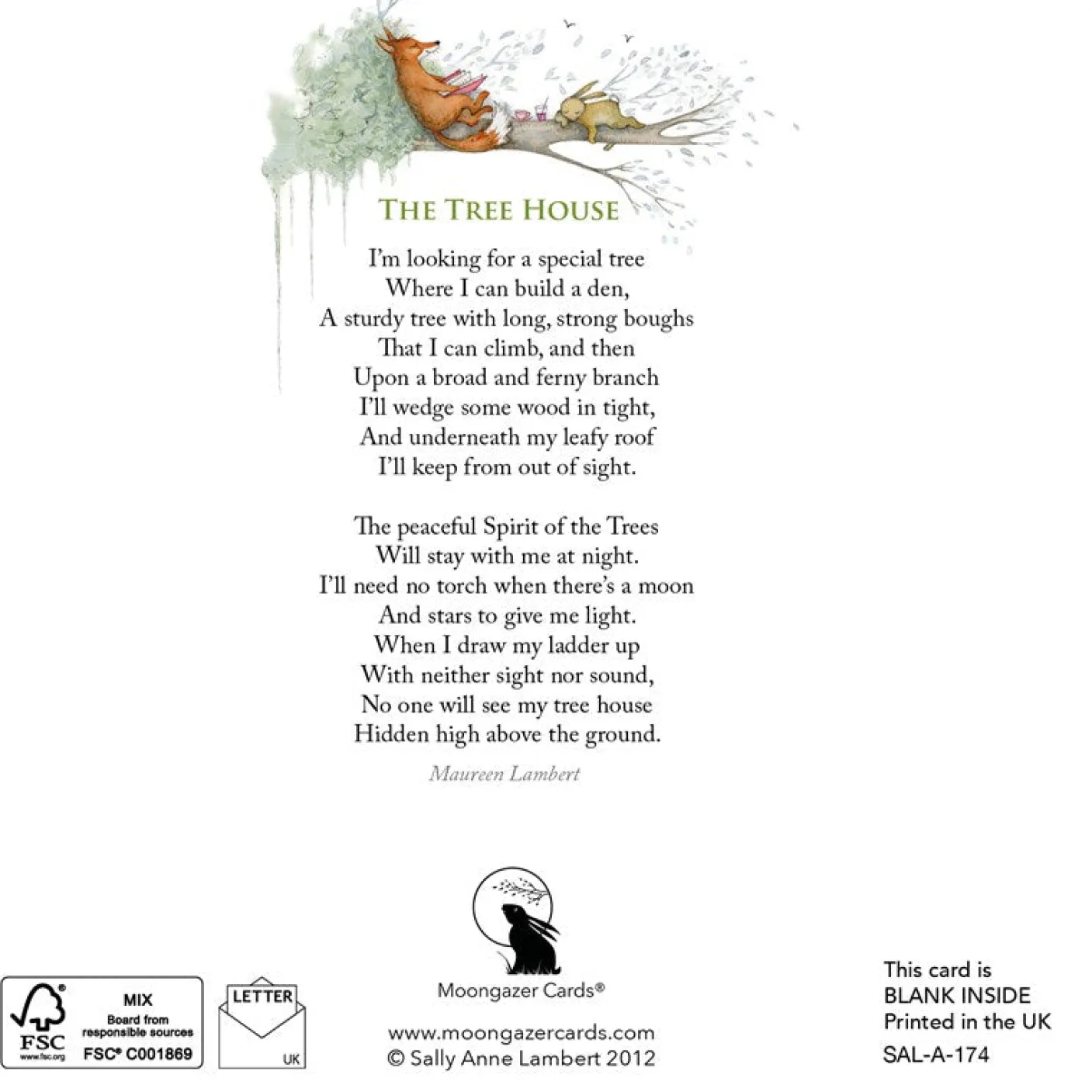 The Tree House Greeting Card