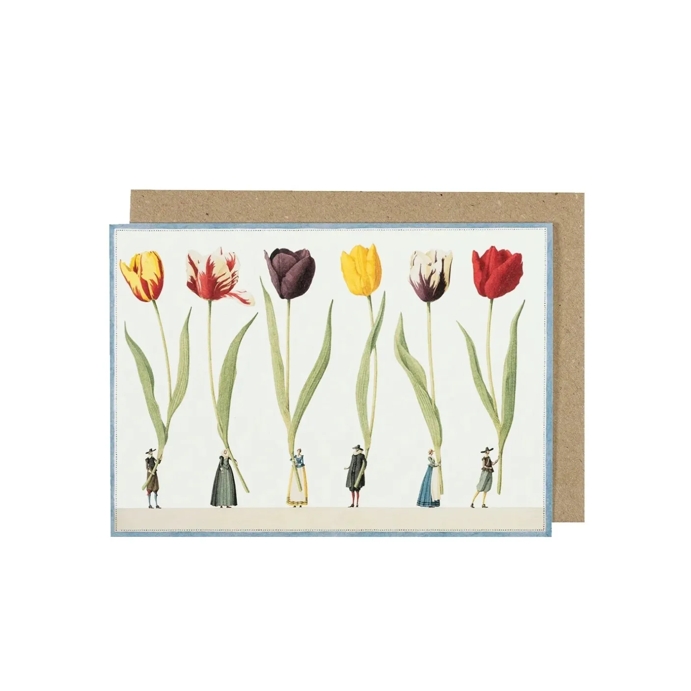 Tulip Parade Greetings Card