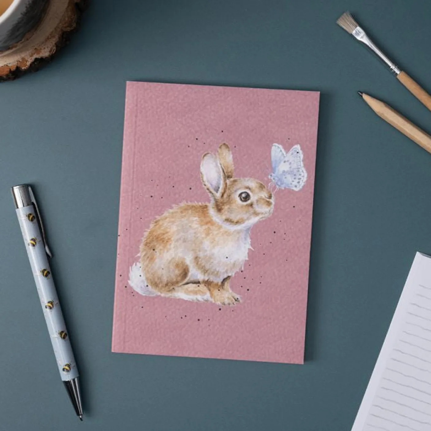 'I Spy a Butterfly' Rabbit A6 Notebook