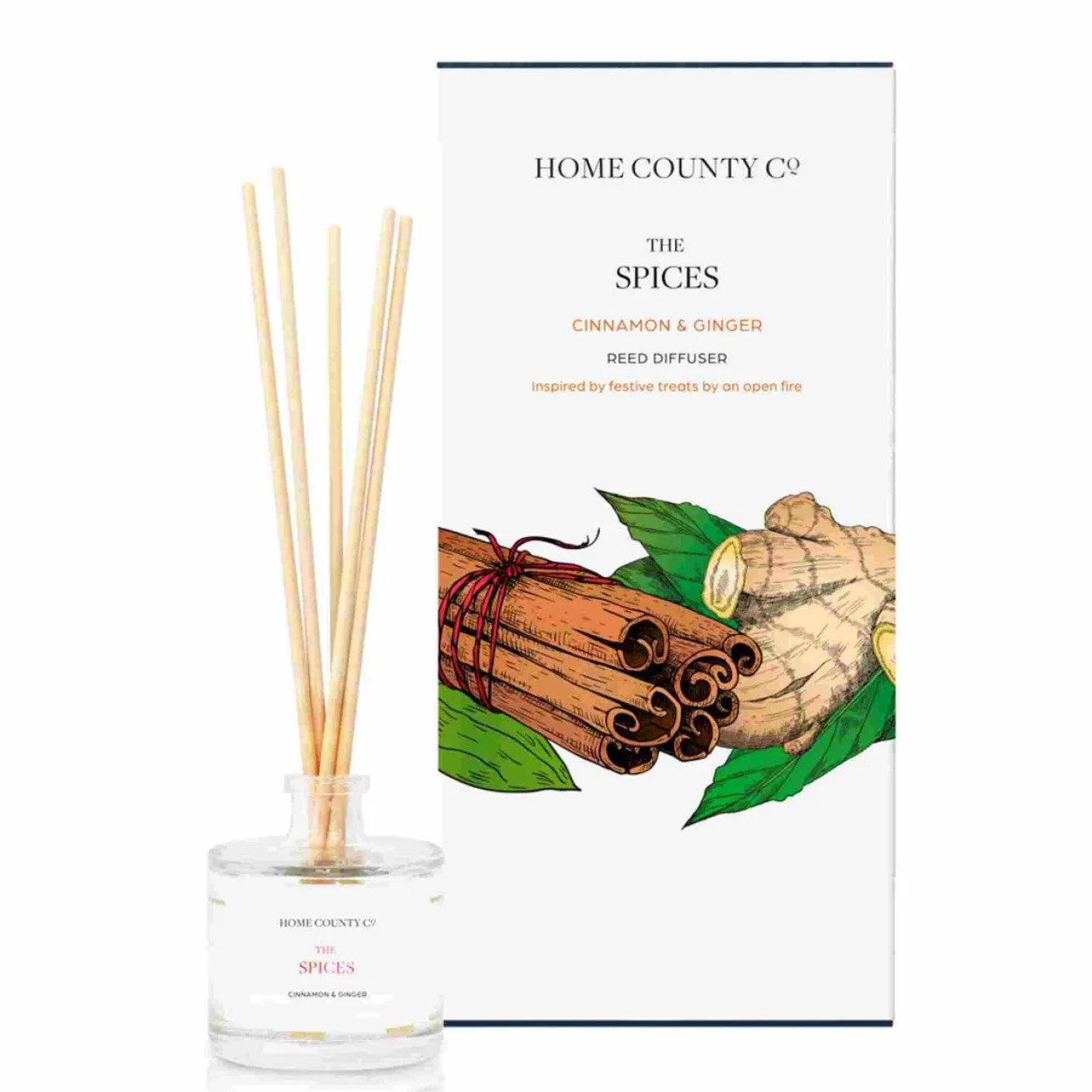 The Spices - Cinnamon & Ginger Reed Diffuser