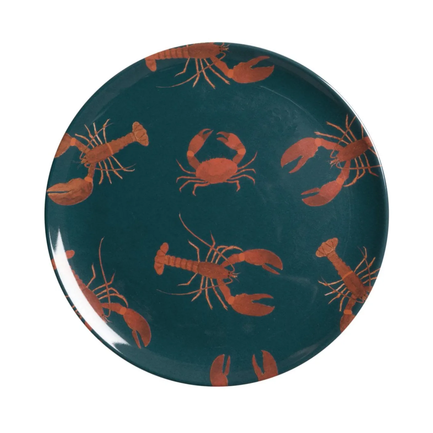 Lobster Melamine Side Plate