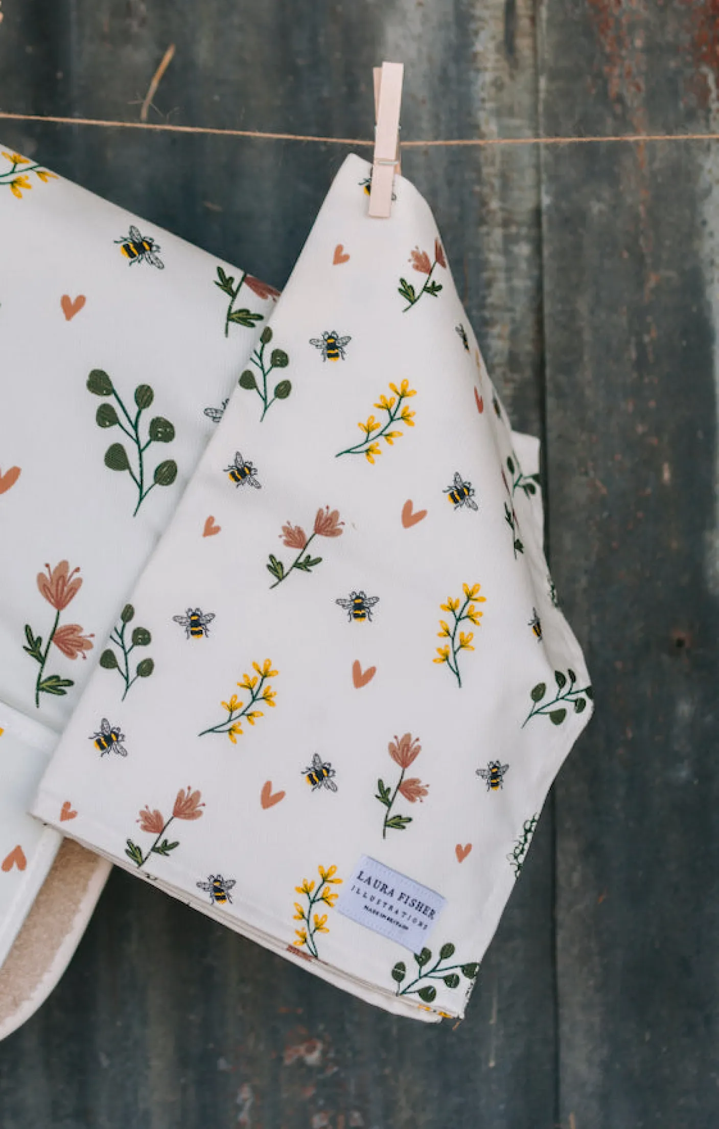 The Humble Bumble Cotton Tea Towel