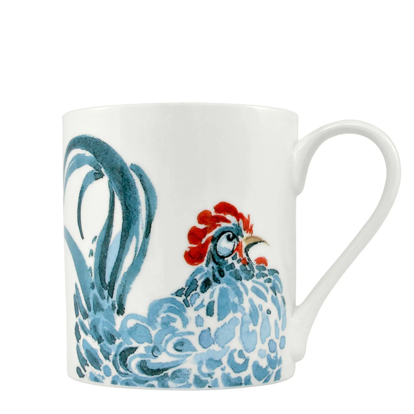Cockerel Bone China Mug