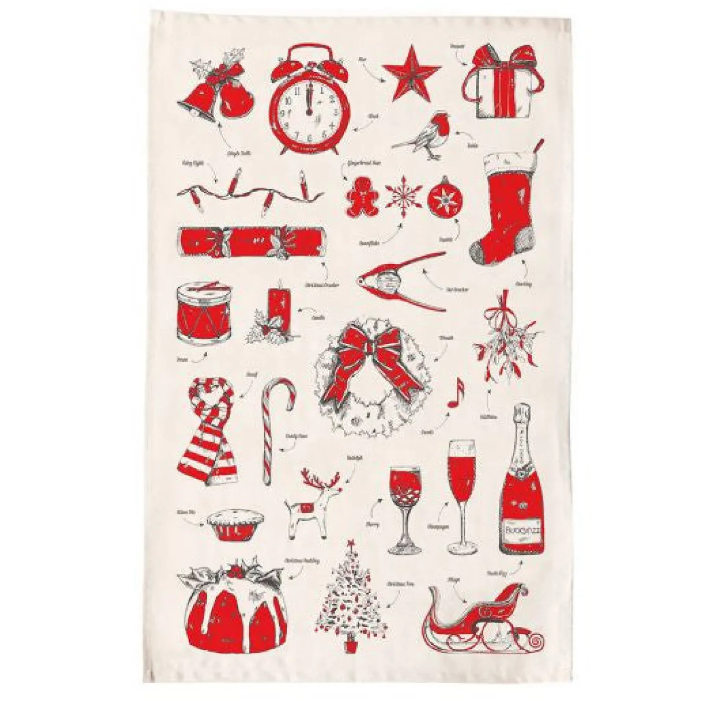 Christmas Delights Tea Towel