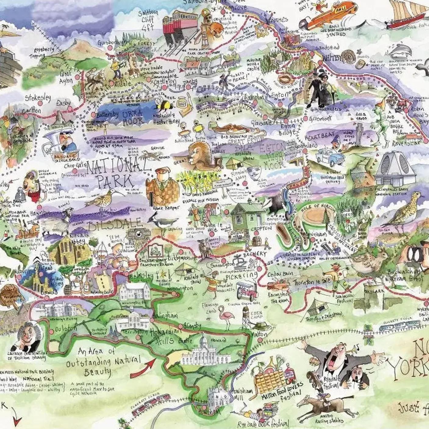 North York Moors 1000 Piece Jigsaw Puzzle