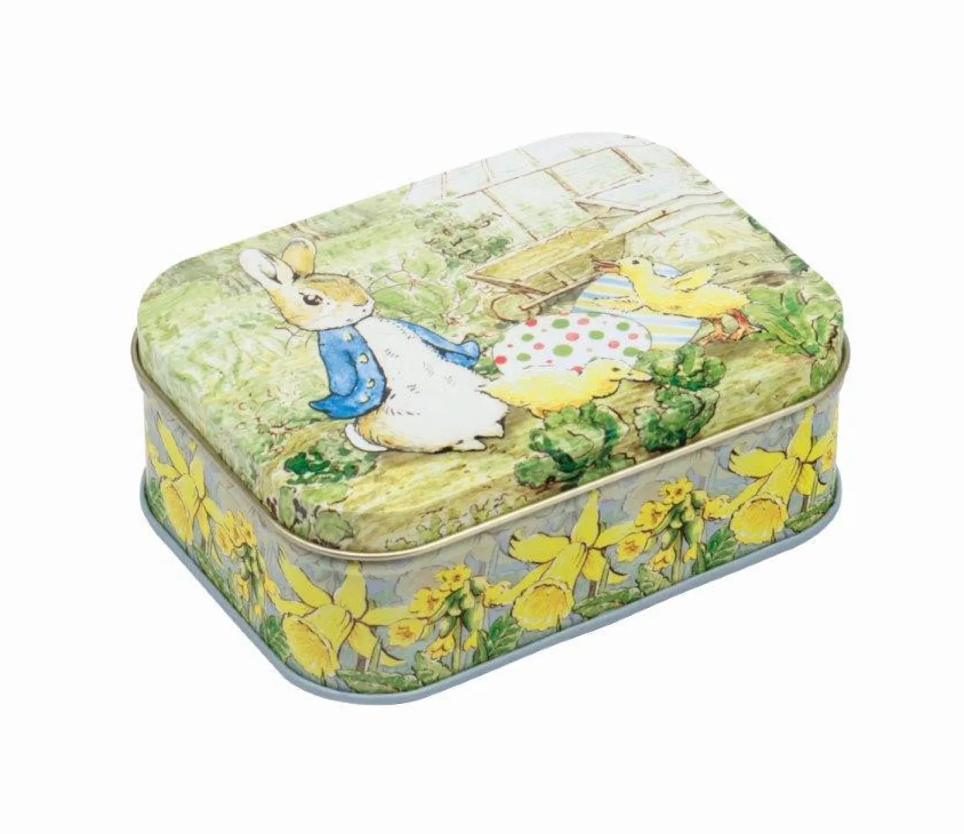Peter Rabbit - Easter Small Rectangular Tin