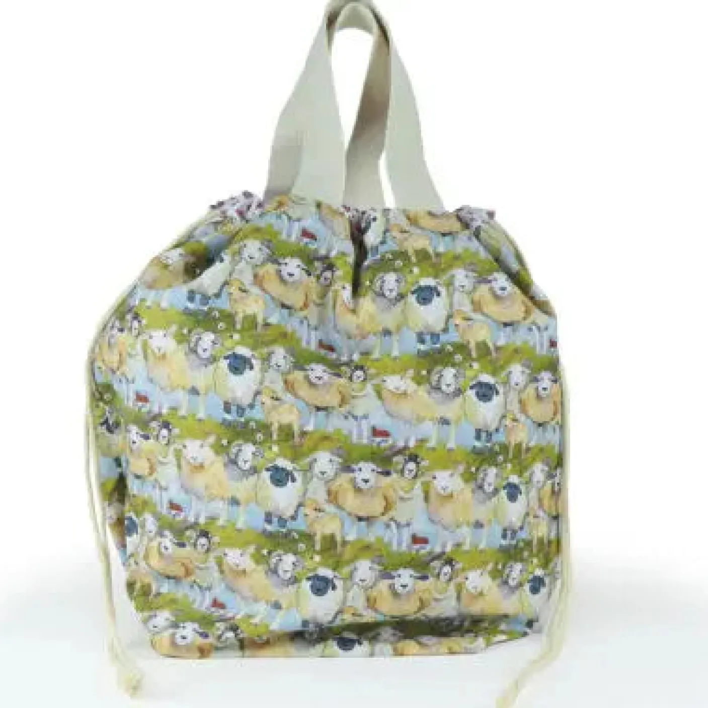 Felted Sheep Large Bucket Bag