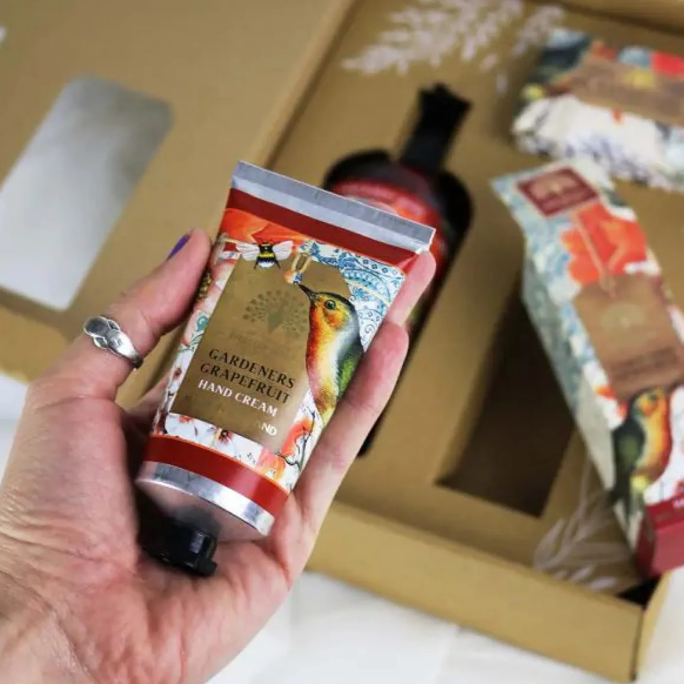 Anniversary Gardeners Grapefruit Hand and Body Gift Box