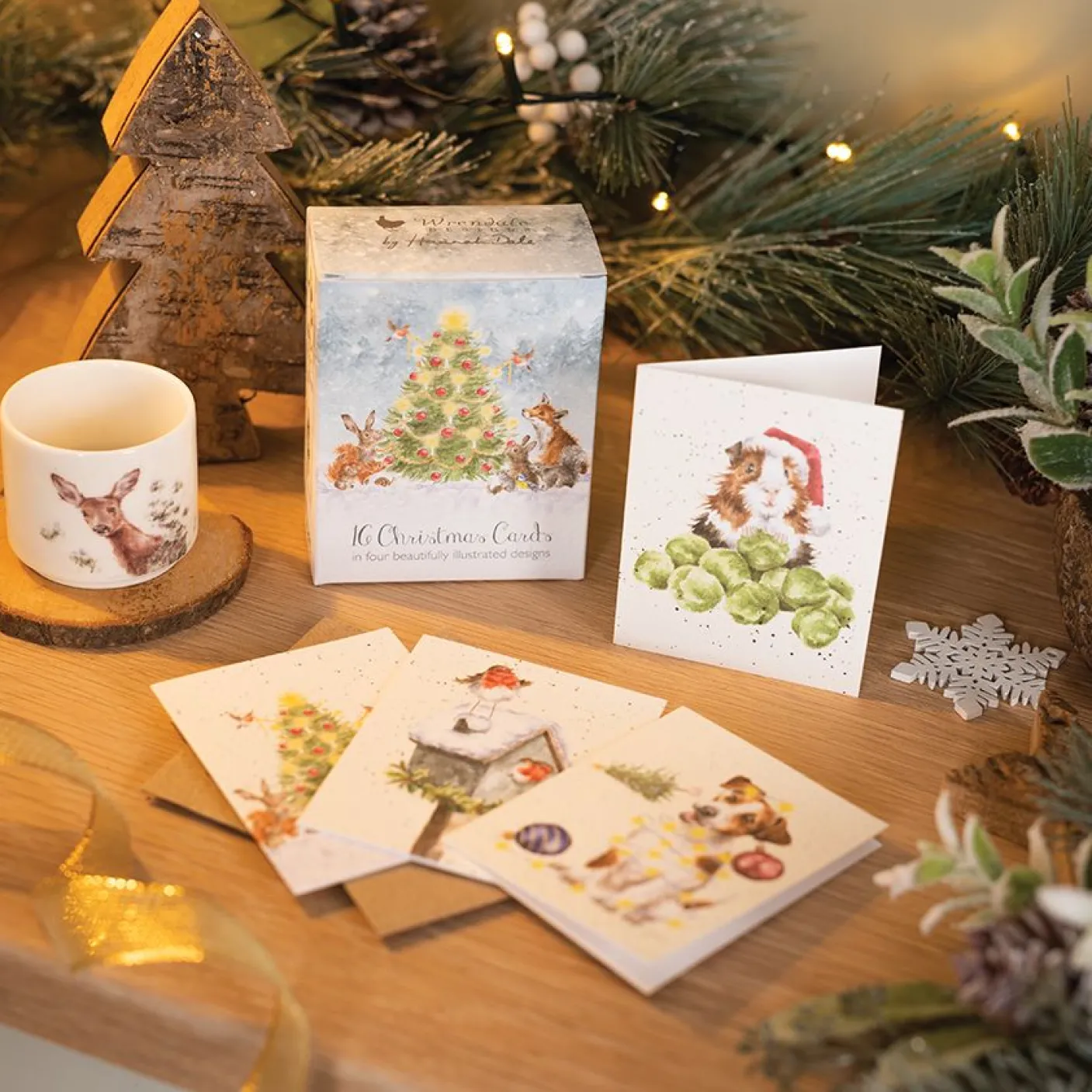 Woodland Animal Charity Gift Enclosure Card Pack