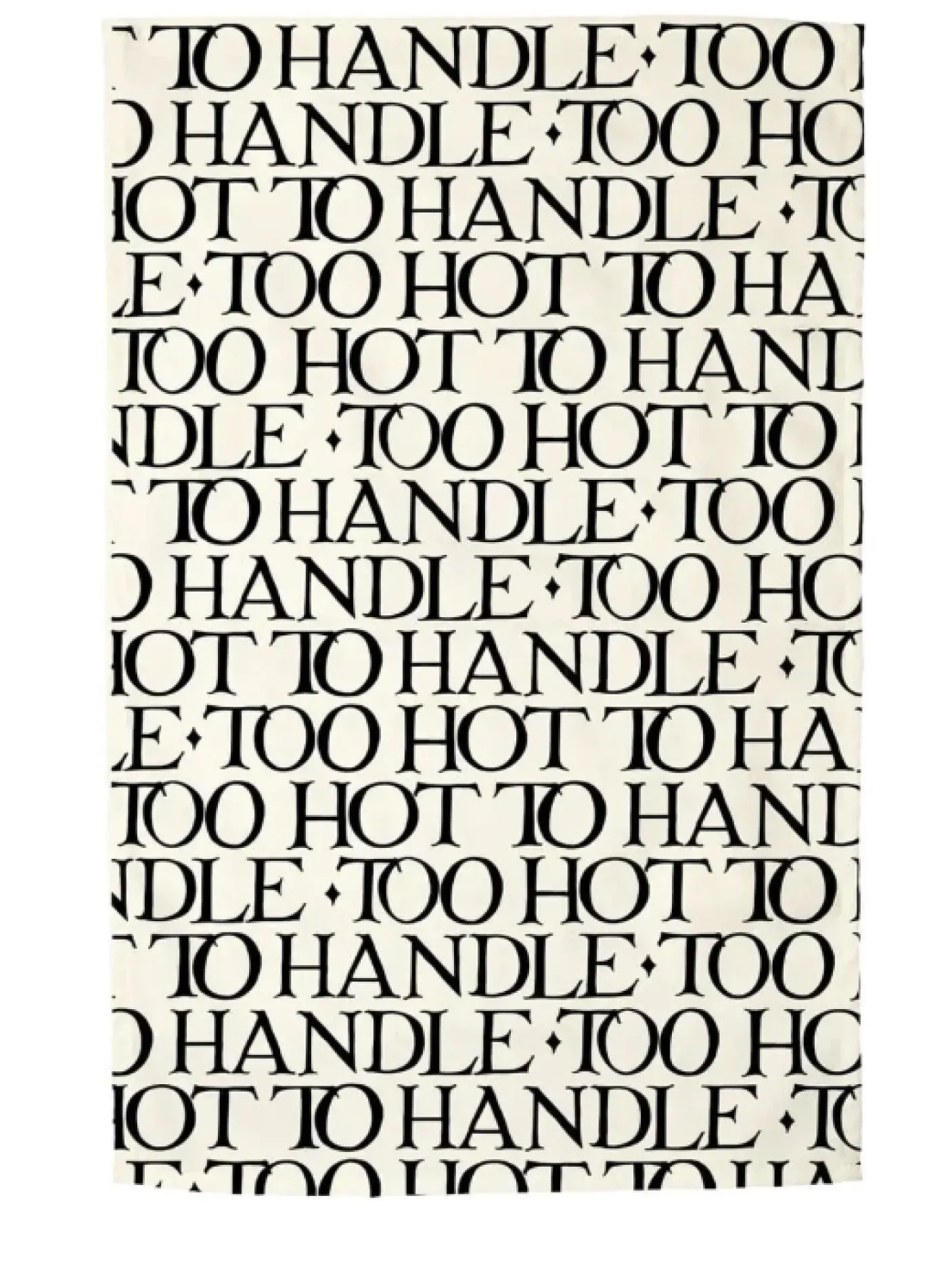 Black Toast Oven Glove & Tea Towel Set