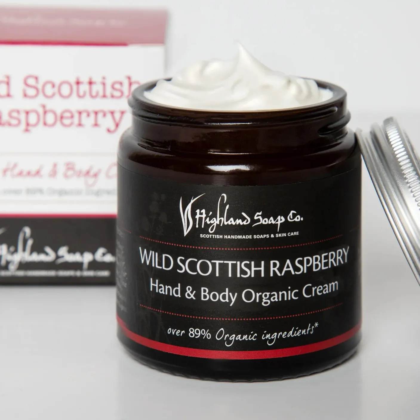 Wild Scottish Raspberry Hand & Body Organic Cream