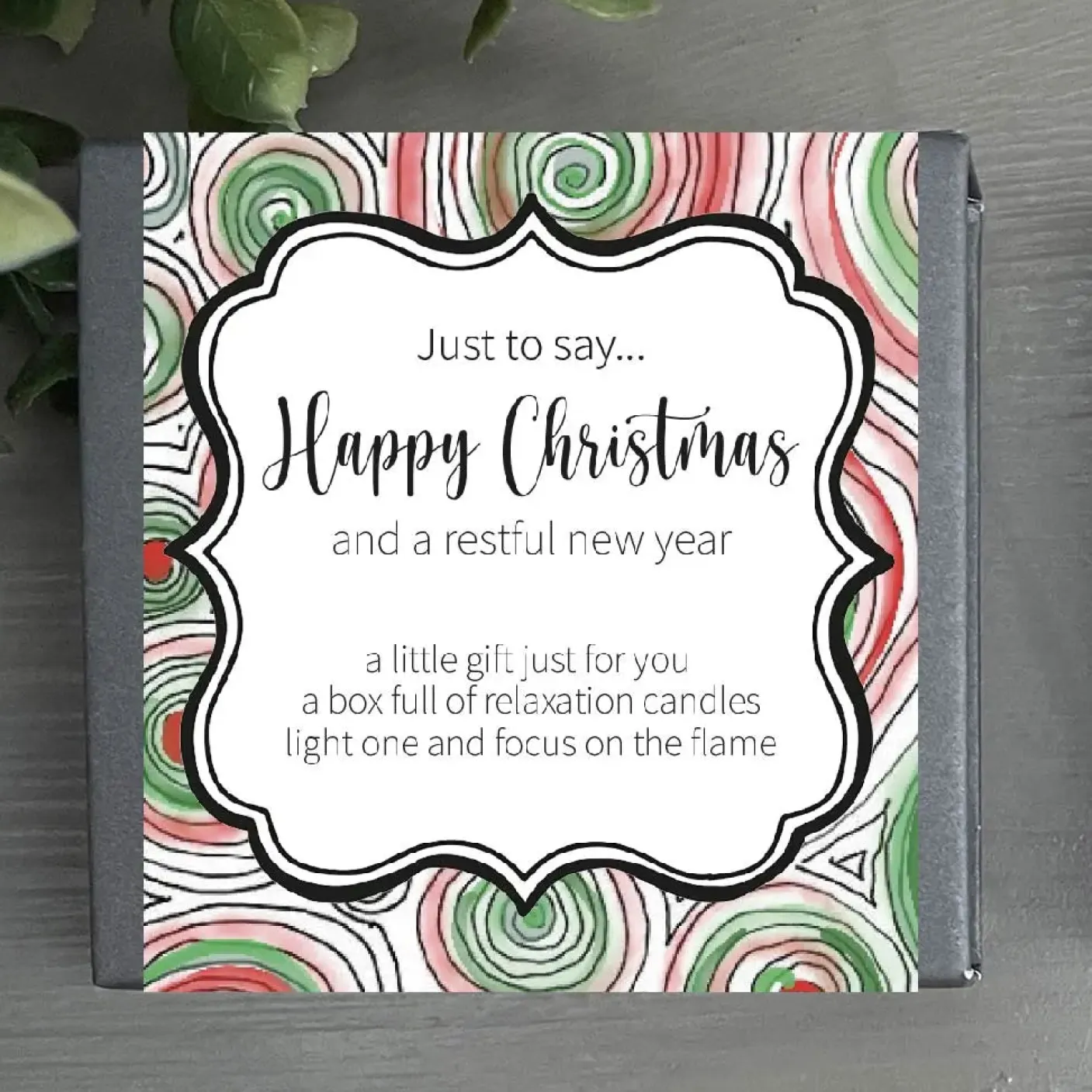 Just to Say... Happy Christmas