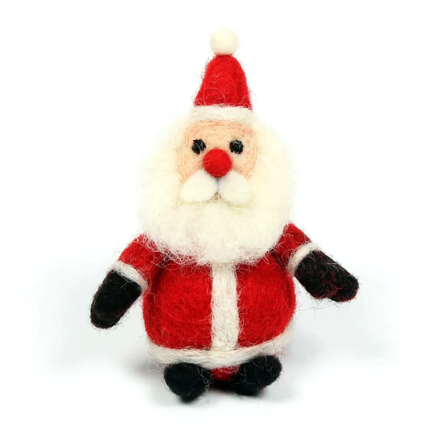 Mini Father Christmas Felt Decoration