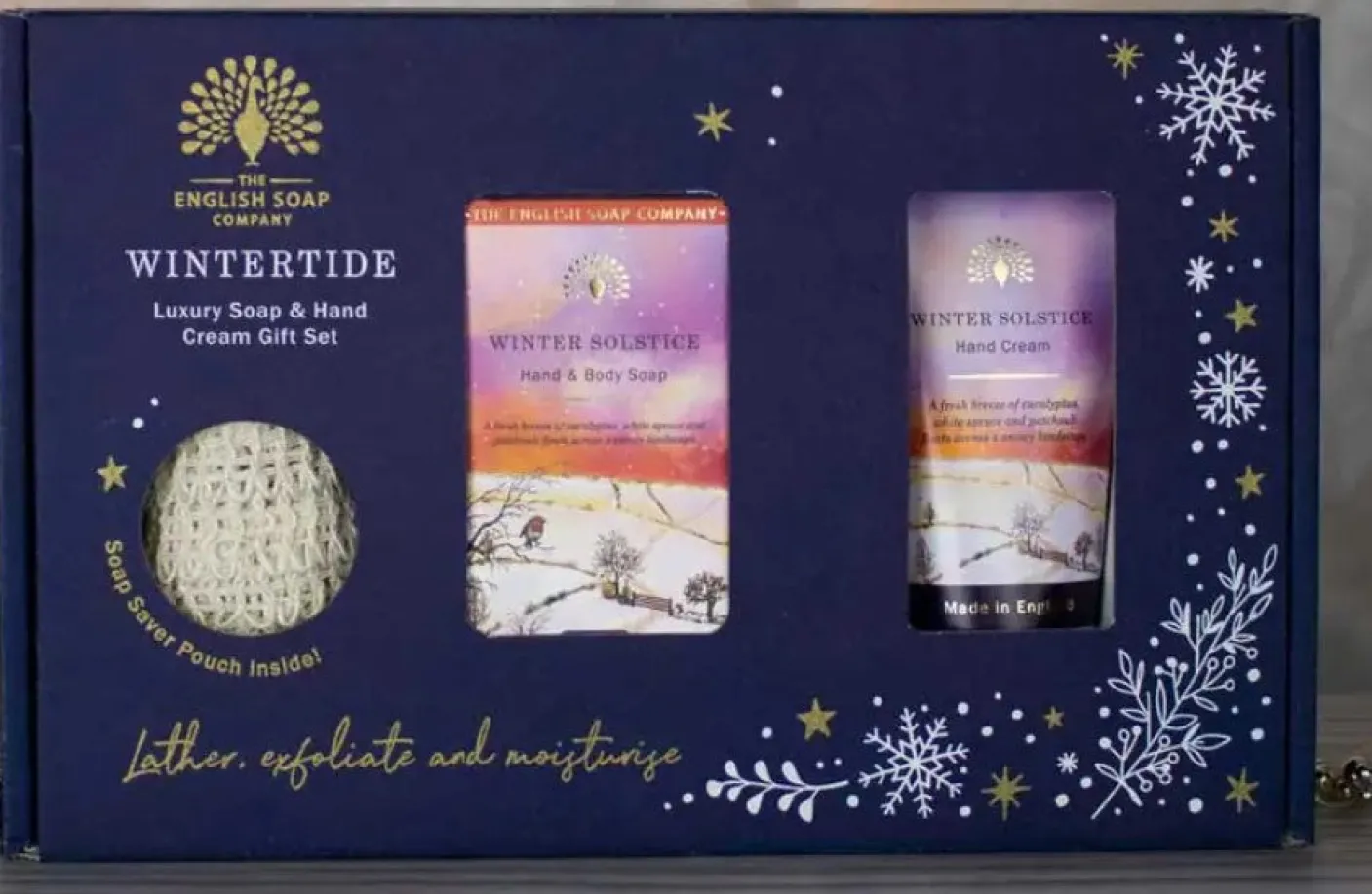 Wintertide "Polar Lights" Soap and Hand Cream Gift Set