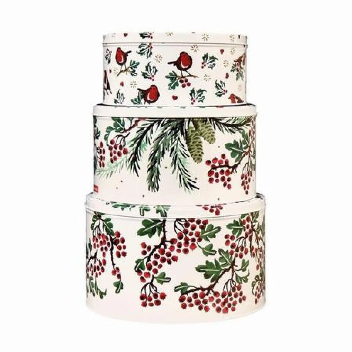 Hawthorn Berries Set of 3 Round Cake Tins