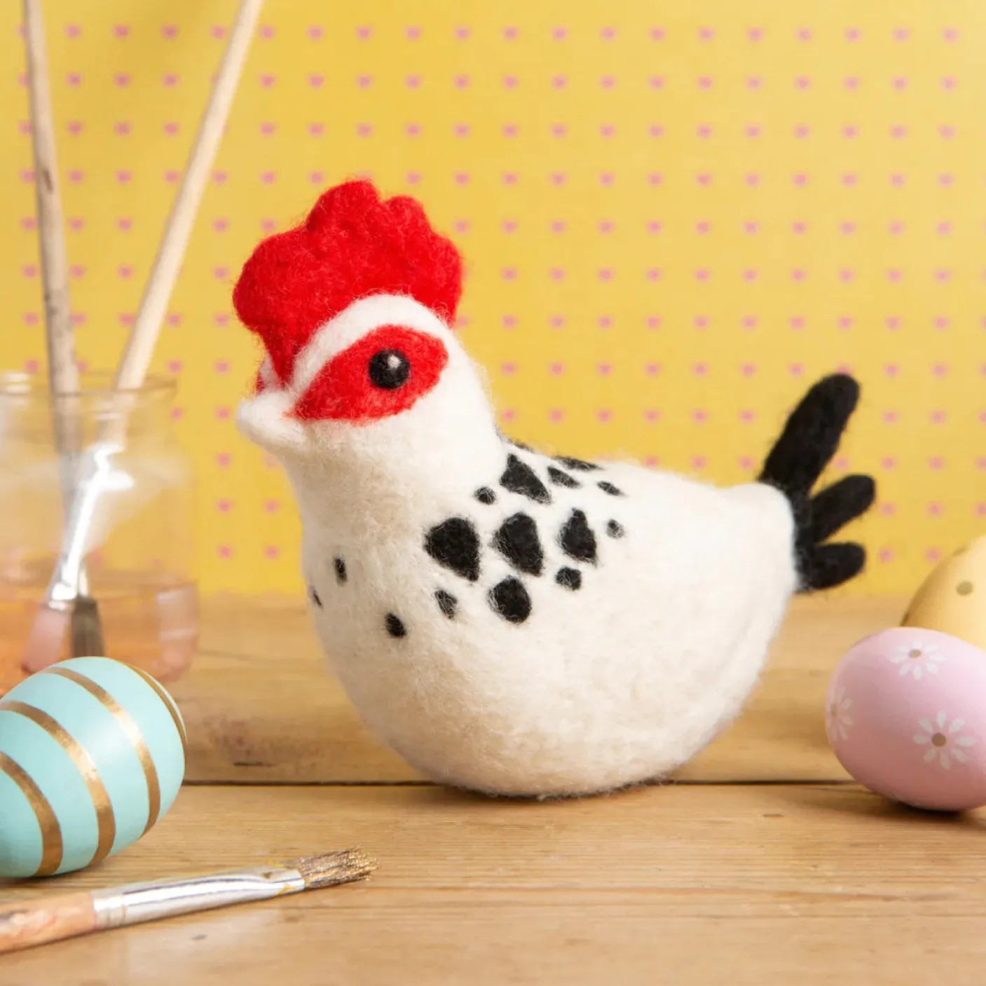 Sussex Chicken Needle Felting Kit