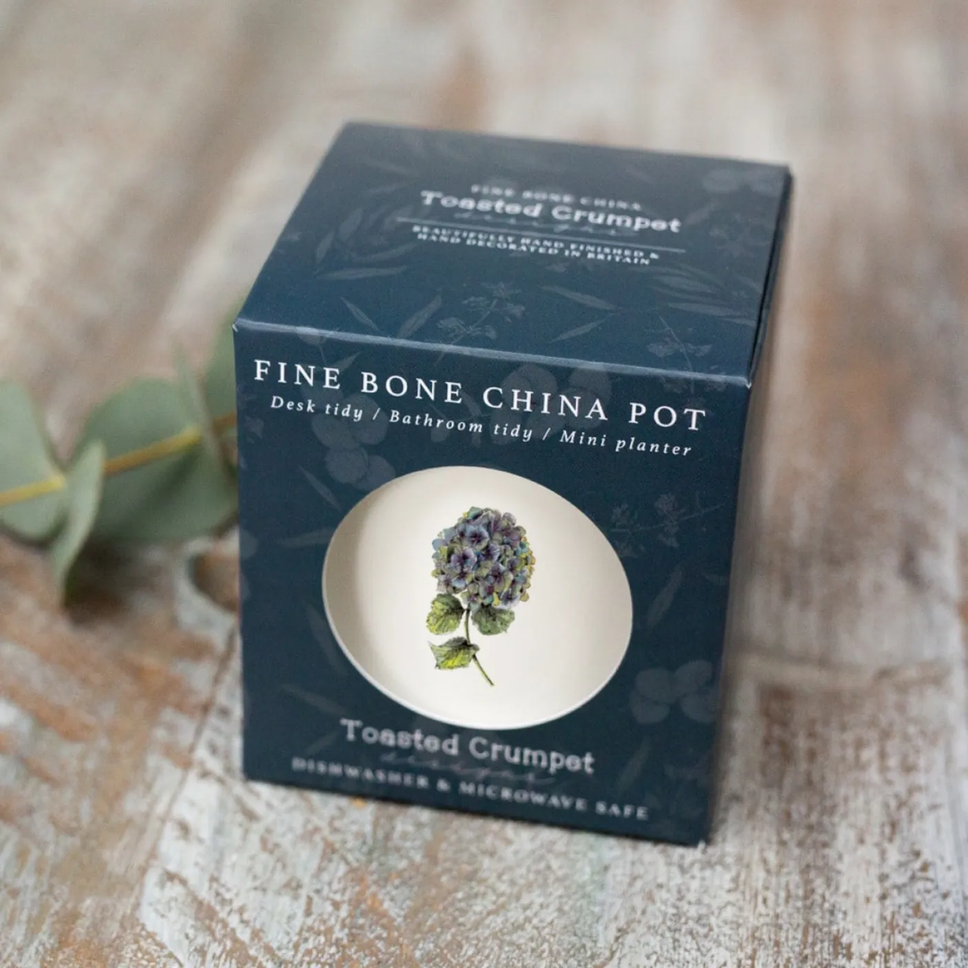 Hydrangea Bone China Pot