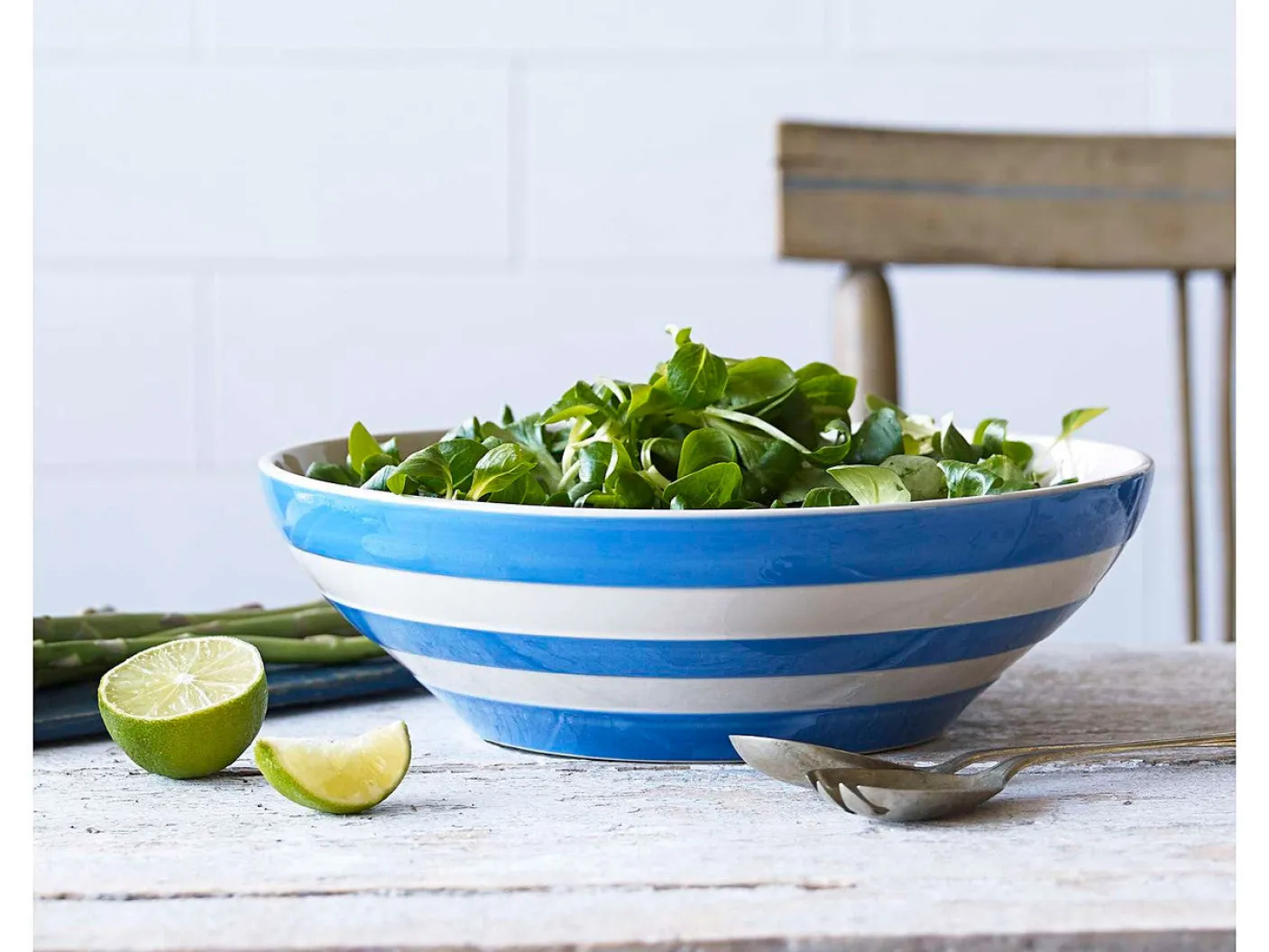 Cornishware Serving Bowl
