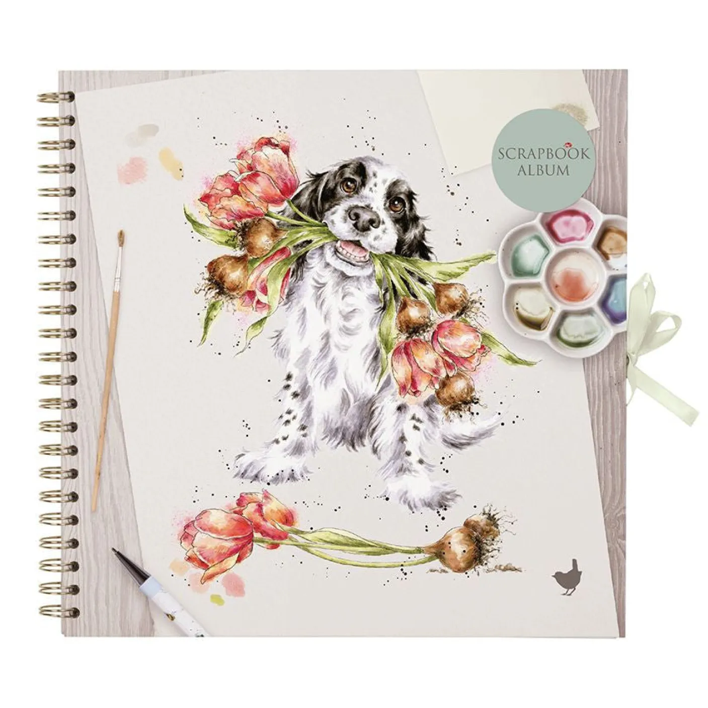 'Blooming with Love' Spaniel Scrapbook Album