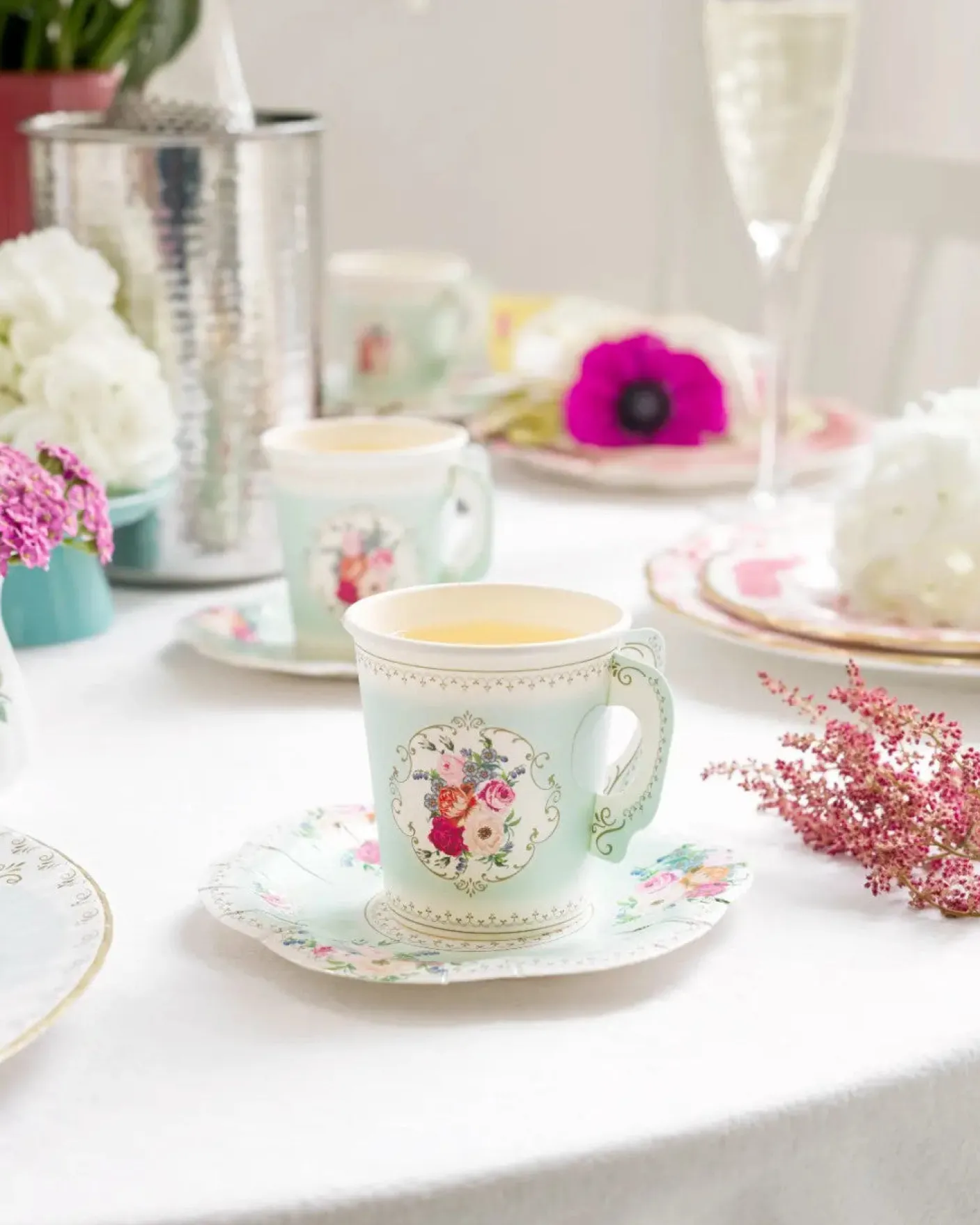 Truly Scrumptious Teacup & Saucer Set - 12 pack