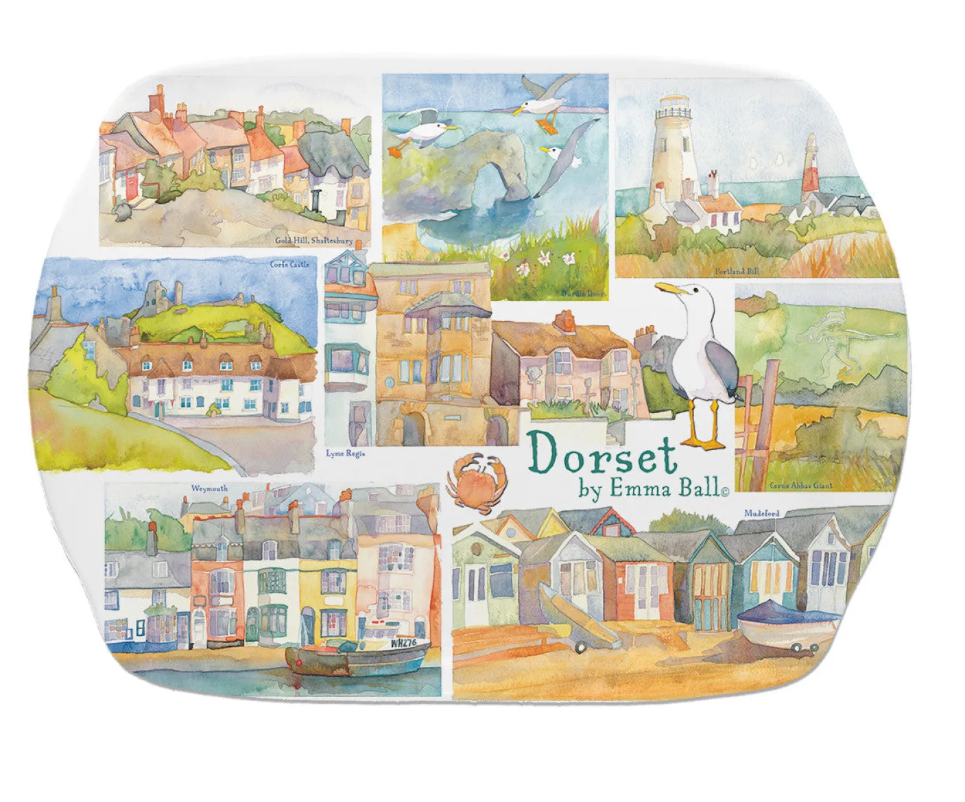 Dorset Melamine Scatter Tray