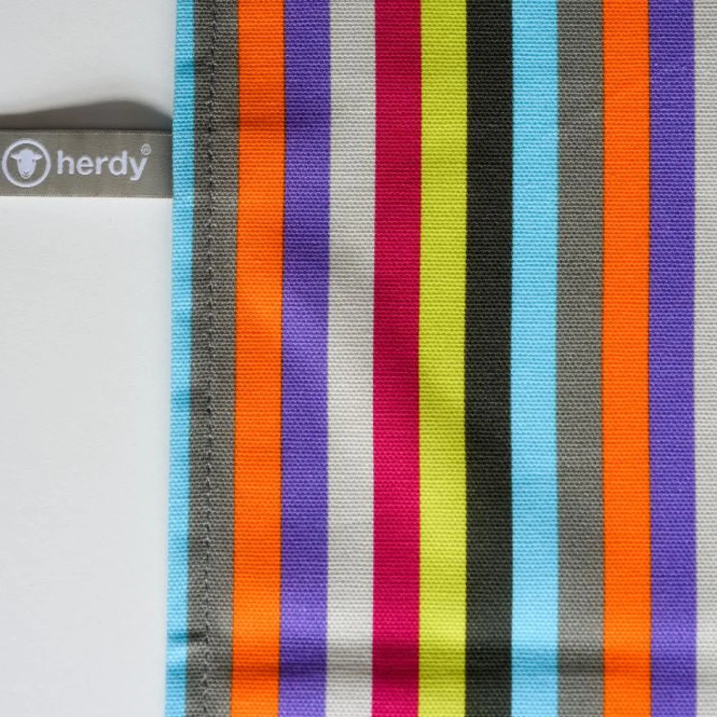 Herdy Peep Stripe Cotton Tea Towel