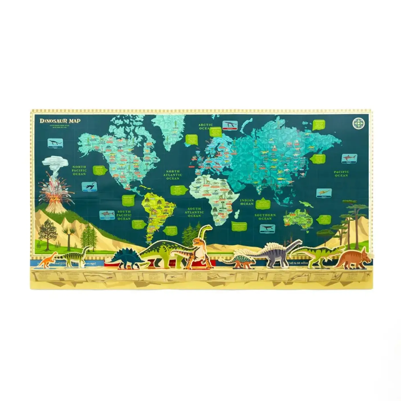 Make Your Own Dinosaur Timeline & World Map by Clockwork Soldier