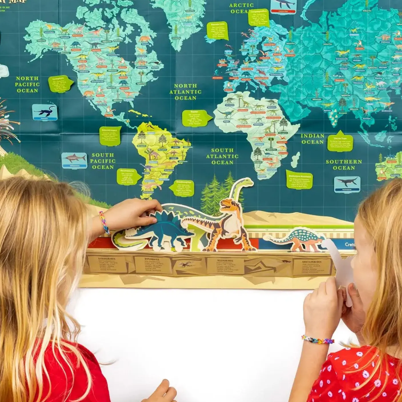 Make Your Own Dinosaur Timeline & World Map by Clockwork Soldier