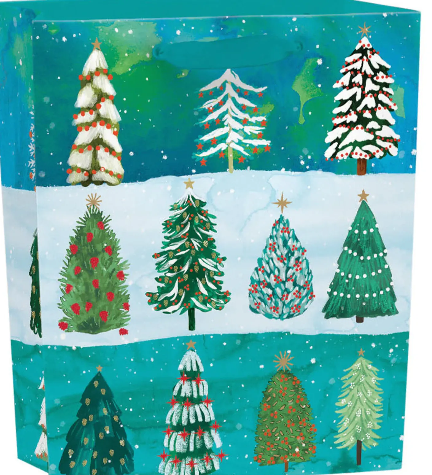 Winter Wild Forest Small Gift Bag