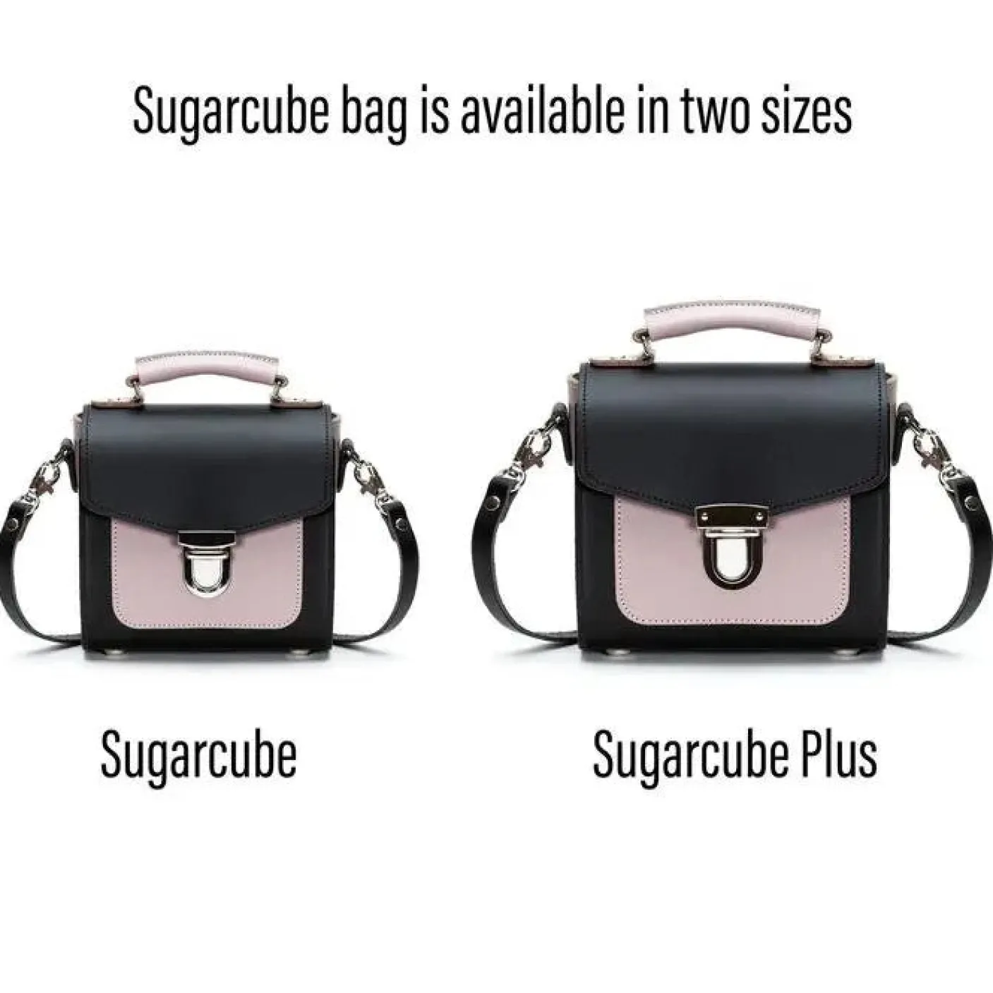 Zatchels Handmade Leather Sugarcube Rose Truffle Small Handbag