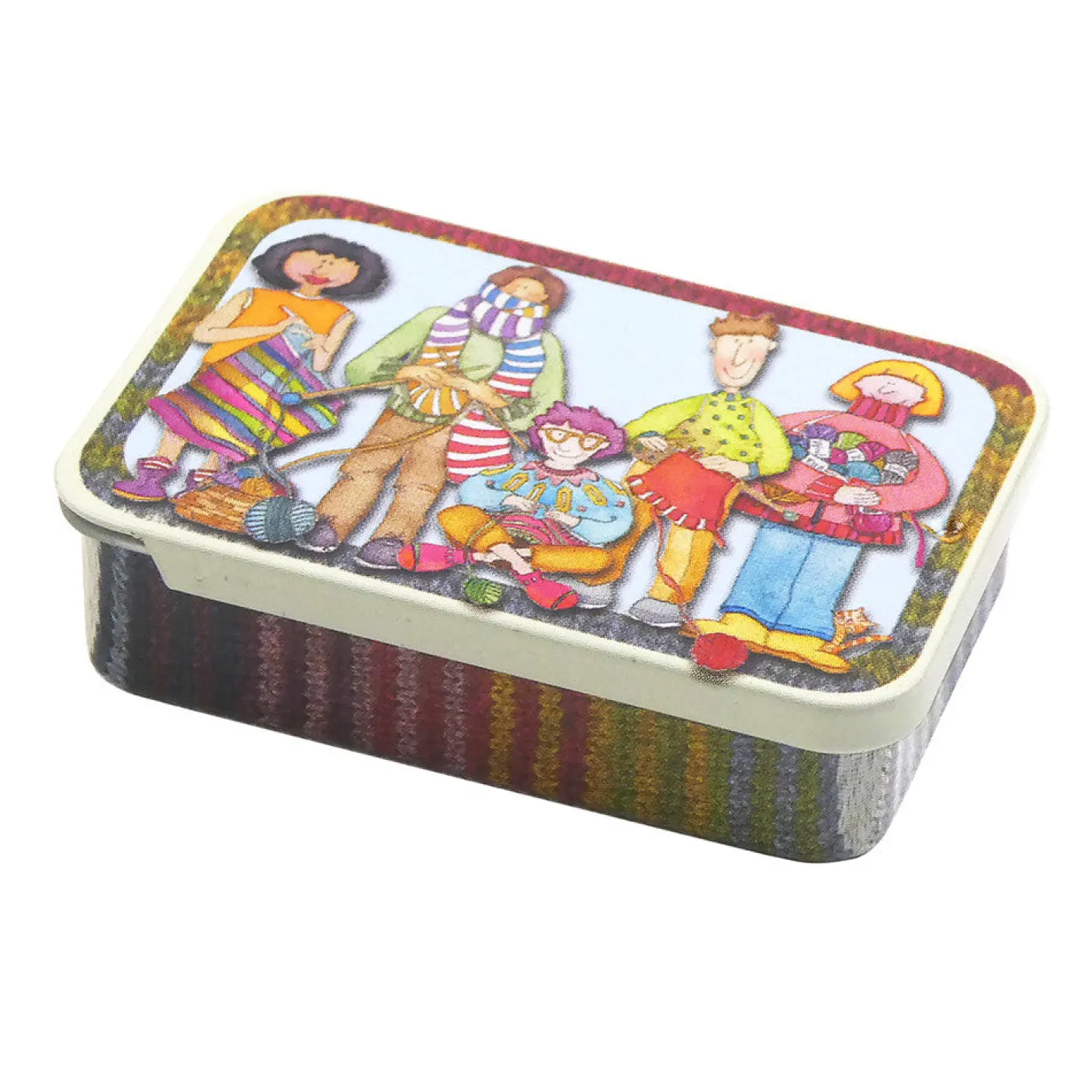 Yarn Club Mini Slider Tin