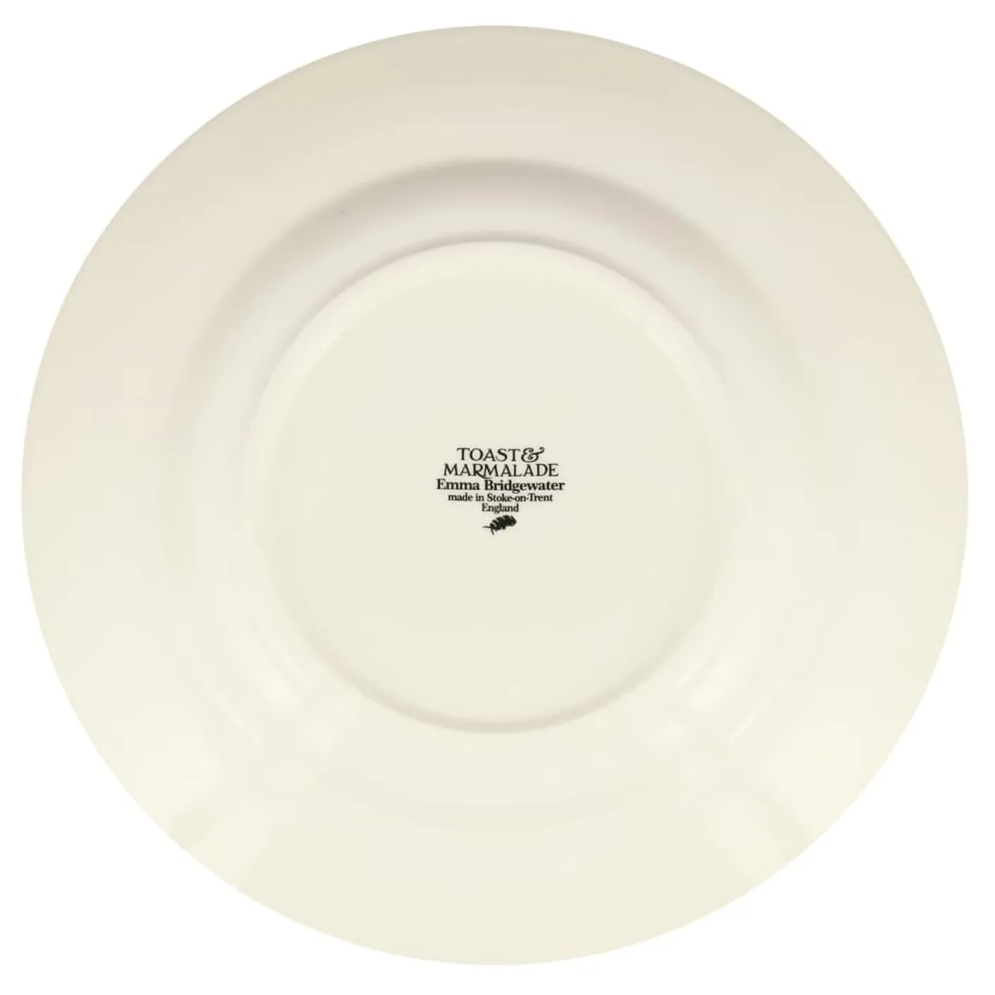 Black Toast Roast Chicken 10 1/2 Plate