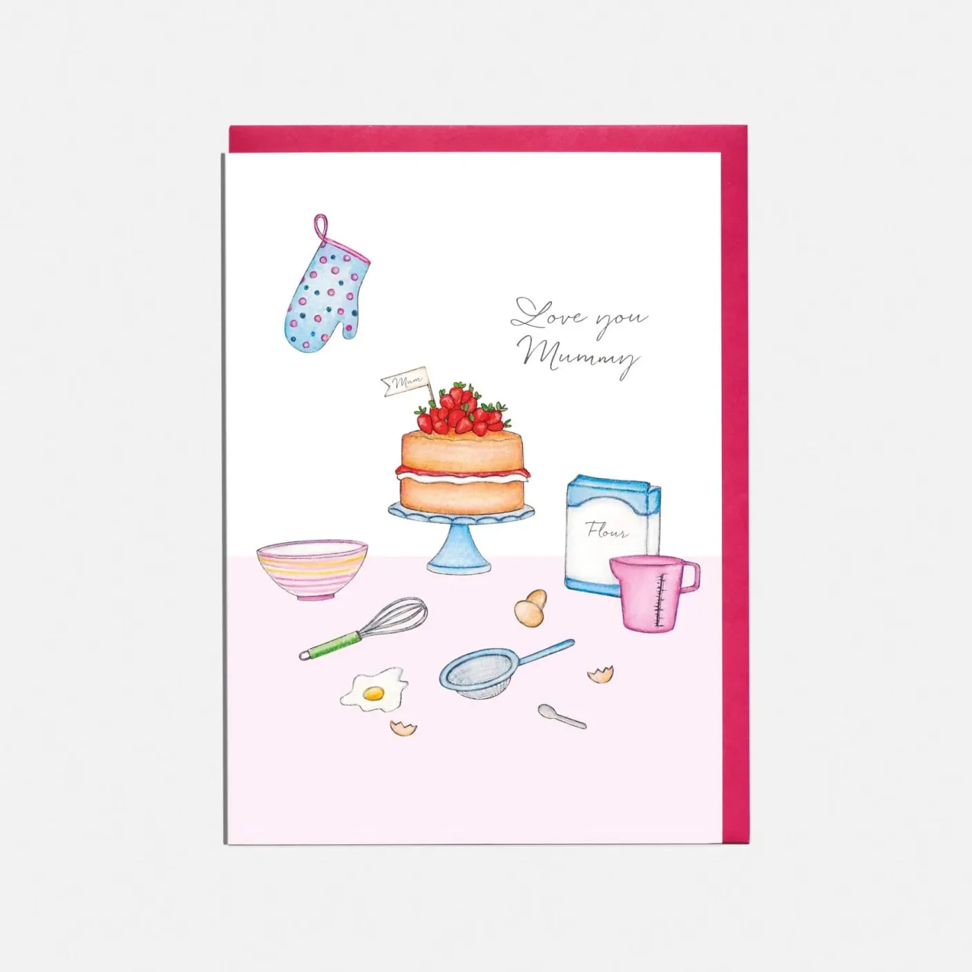 'Love You Mummy' Mother's Day Card
