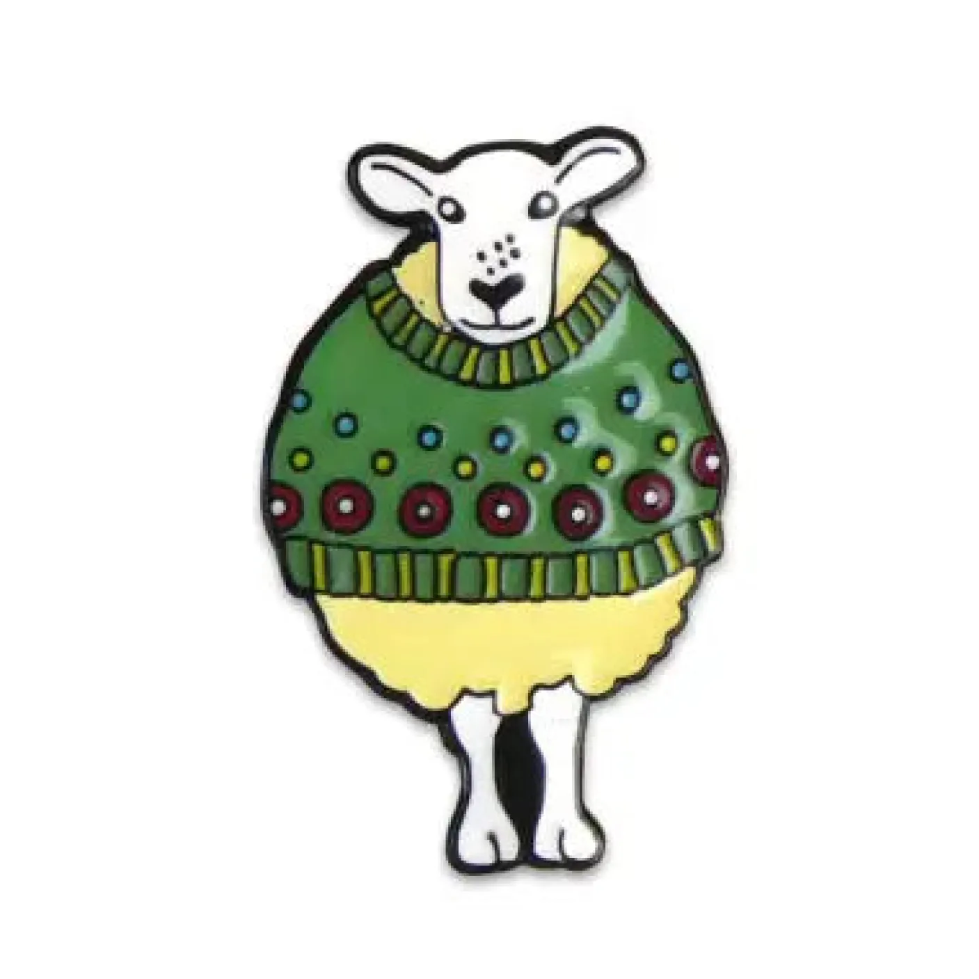 Sheep in Sweaters Enamel Pin in a Tin