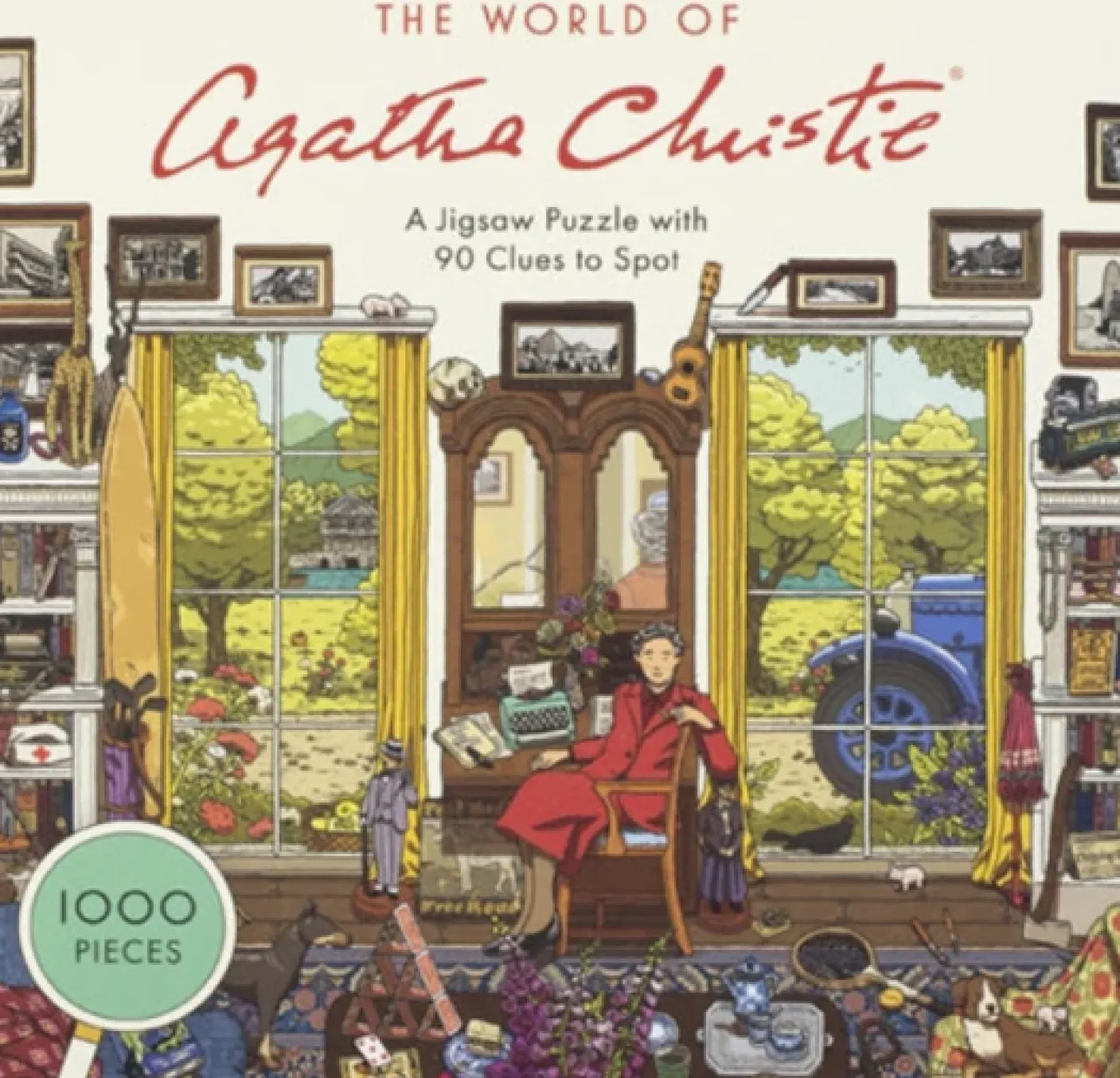 The World of Agatha Christie 1000 Piece Jigsaw Puzzle