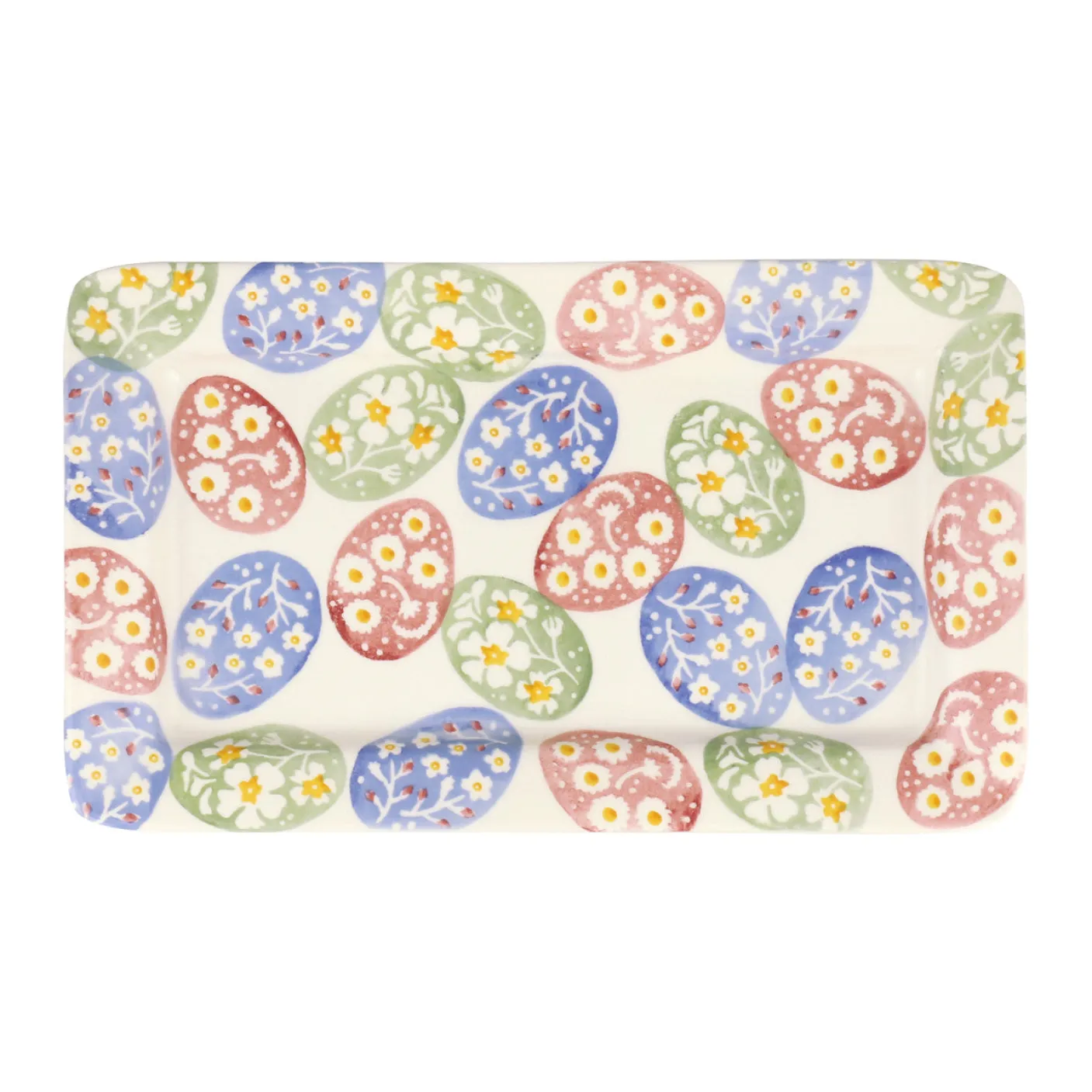 Easter Egg Hunt Medium Oblong Plate