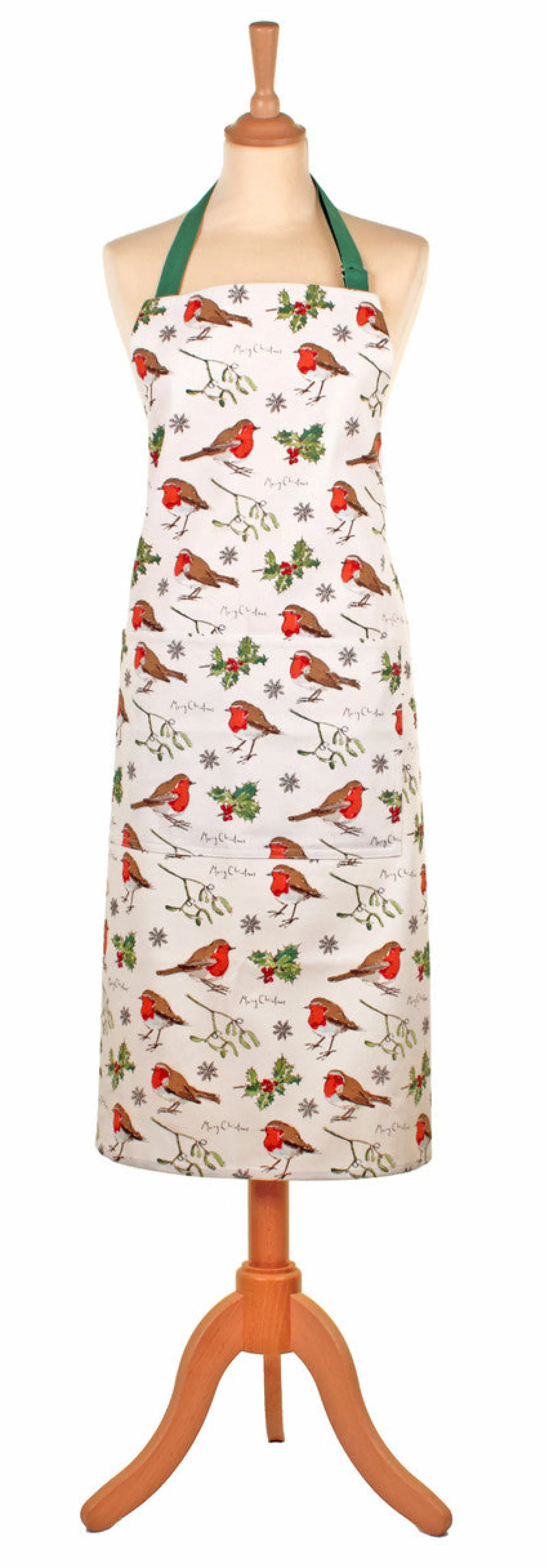 Robins & Holly Cotton Apron