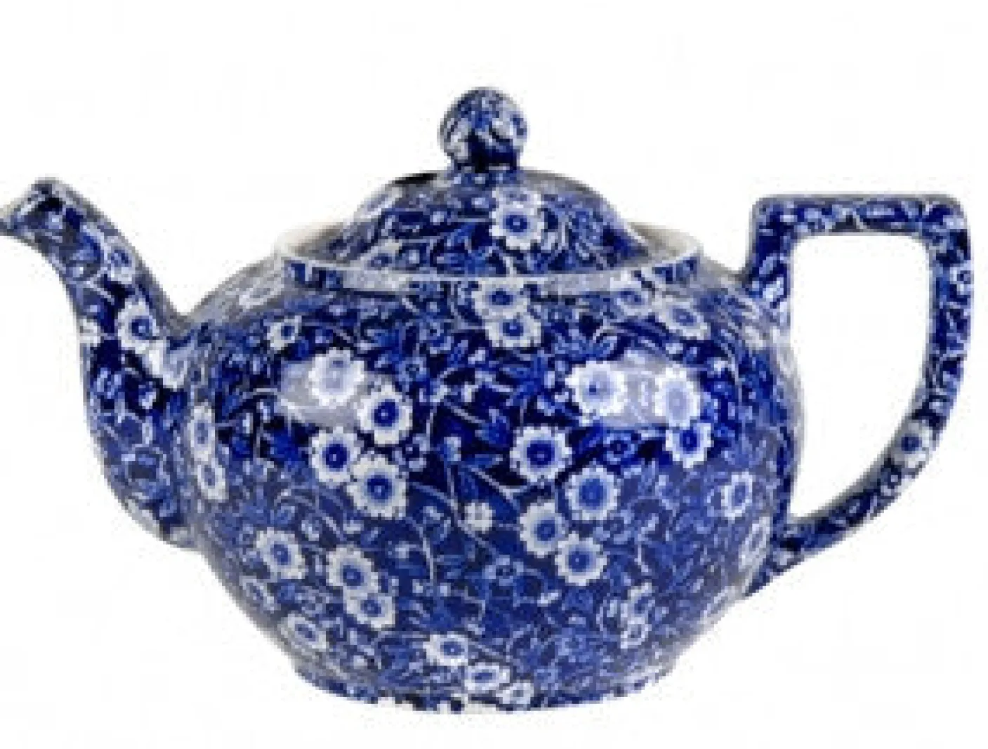 Blue Calico Teapot Large